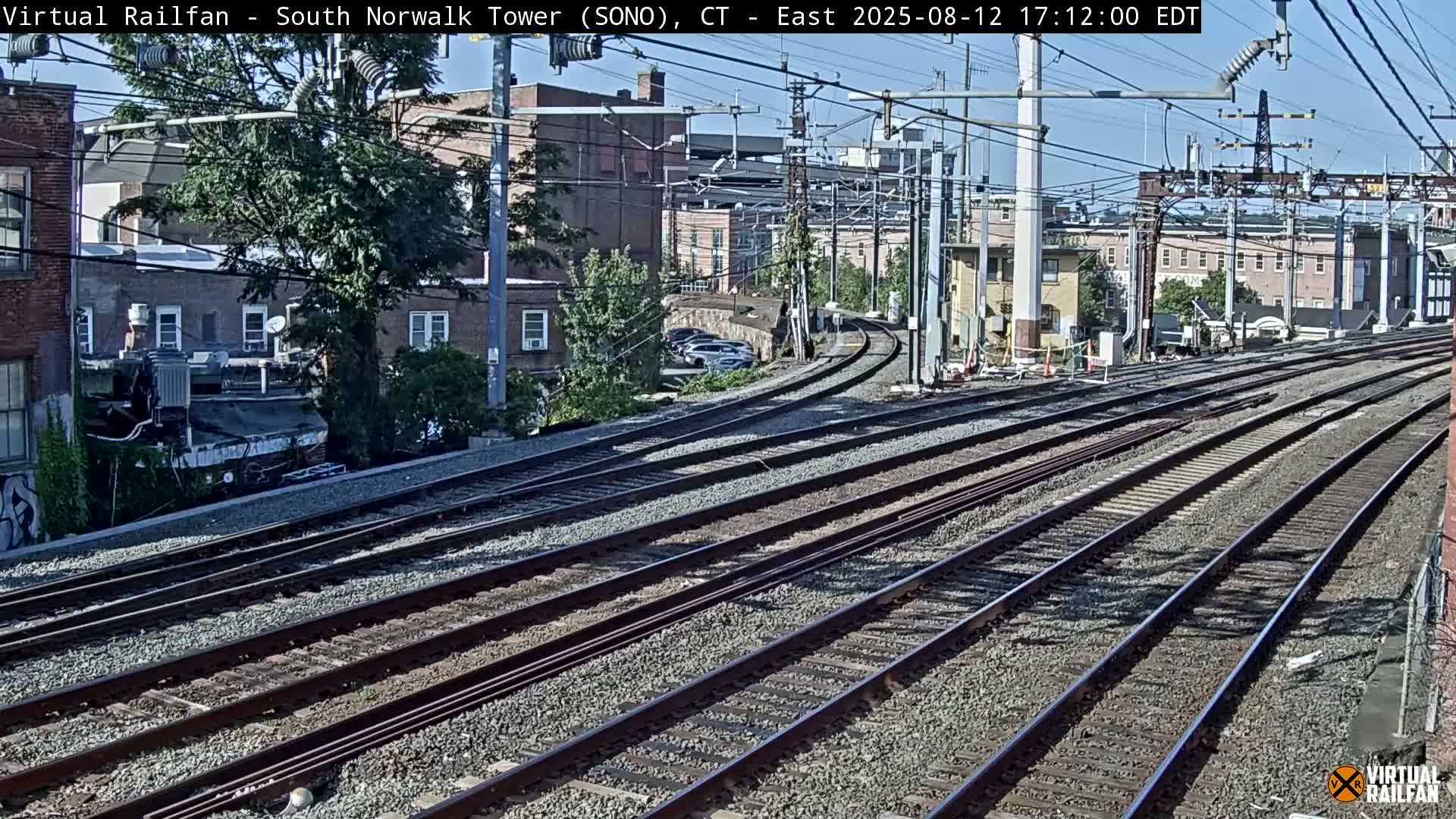 Norwalk  Railway Bridge Junction Live Cam - Norwalk, Fairfield, Connecticut, USA