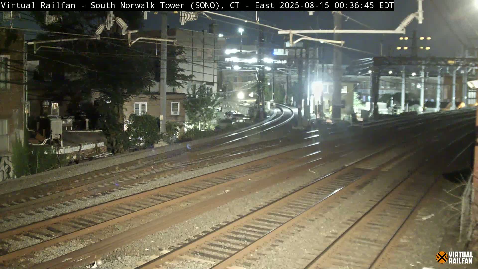 Norwalk  Railway Bridge Junction Live Cam - Norwalk, Fairfield, Connecticut, USA