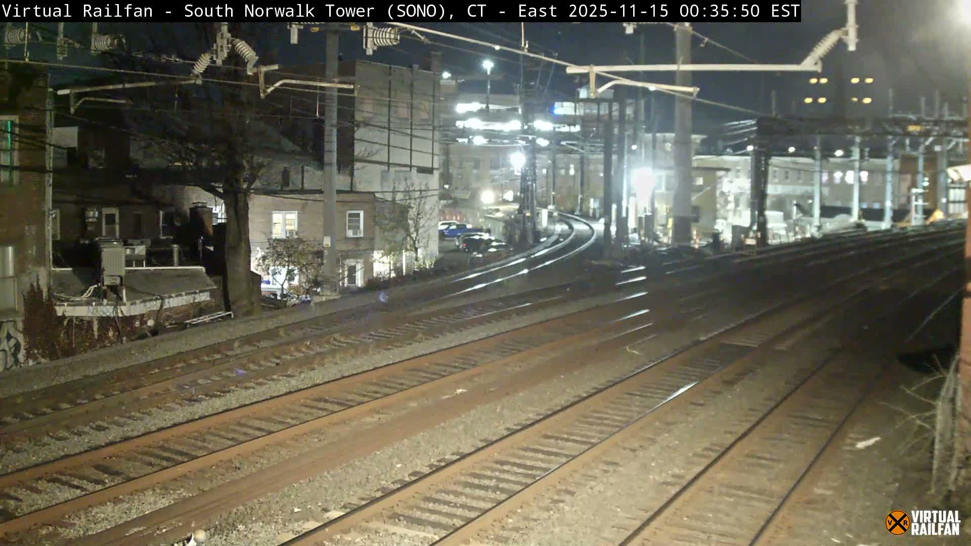 Norwalk  Railway Bridge Junction Live Cam - Norwalk, Fairfield, Connecticut, USA