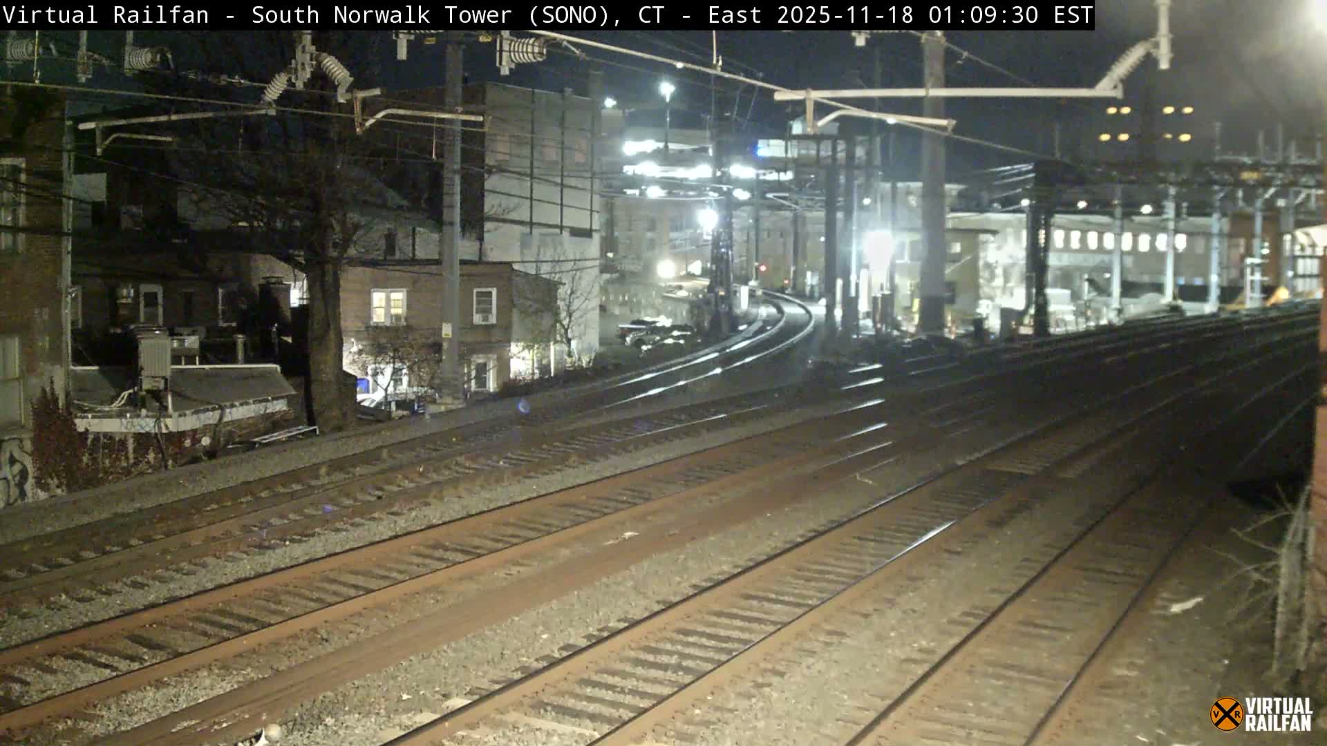 Norwalk  Railway Bridge Junction Live Cam - Norwalk, Fairfield, Connecticut, USA