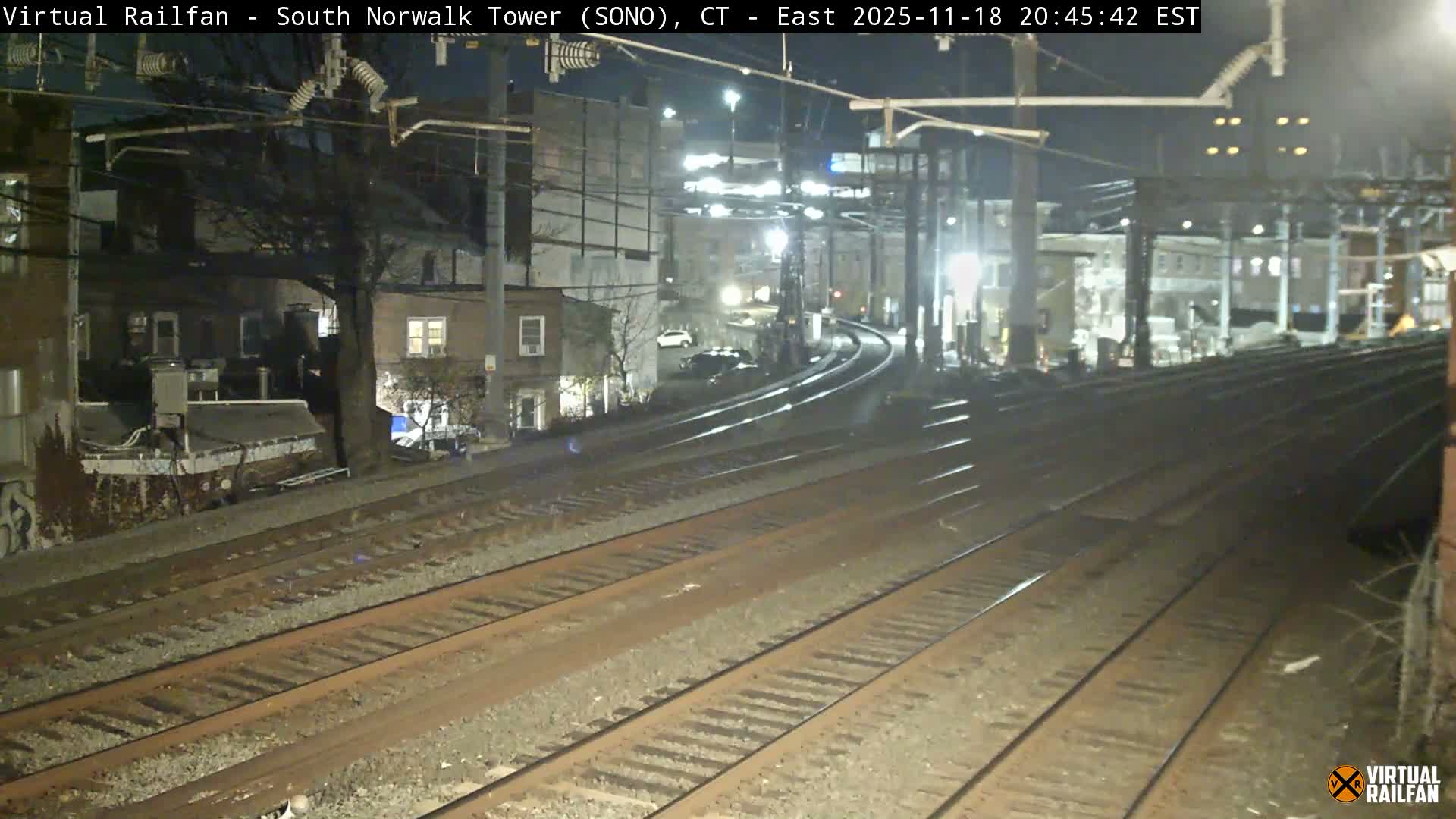 Norwalk  Railway Bridge Junction Live Cam - Norwalk, Fairfield, Connecticut, USA
