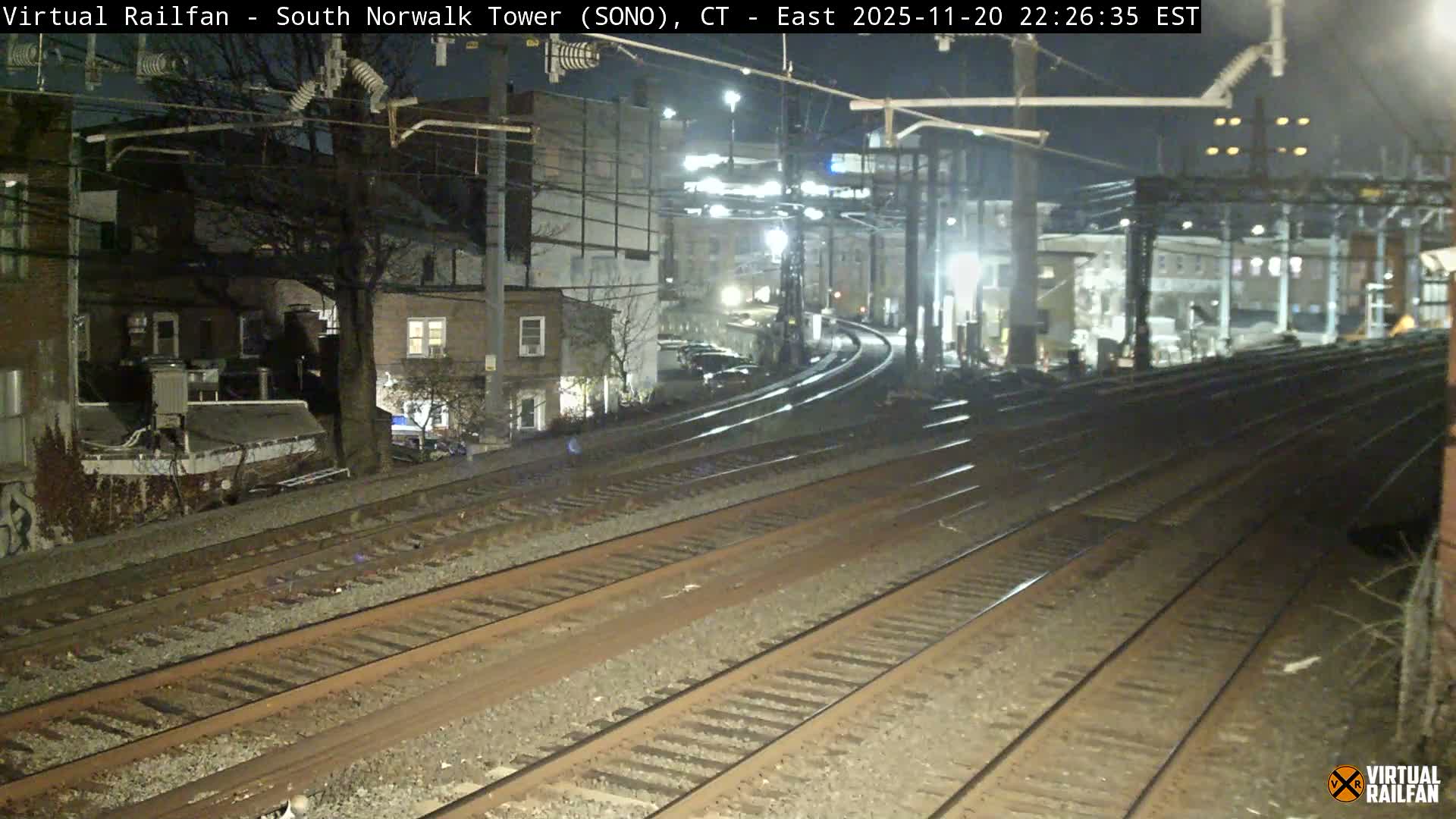 Norwalk  Railway Bridge Junction Live Cam - Norwalk, Fairfield, Connecticut, USA