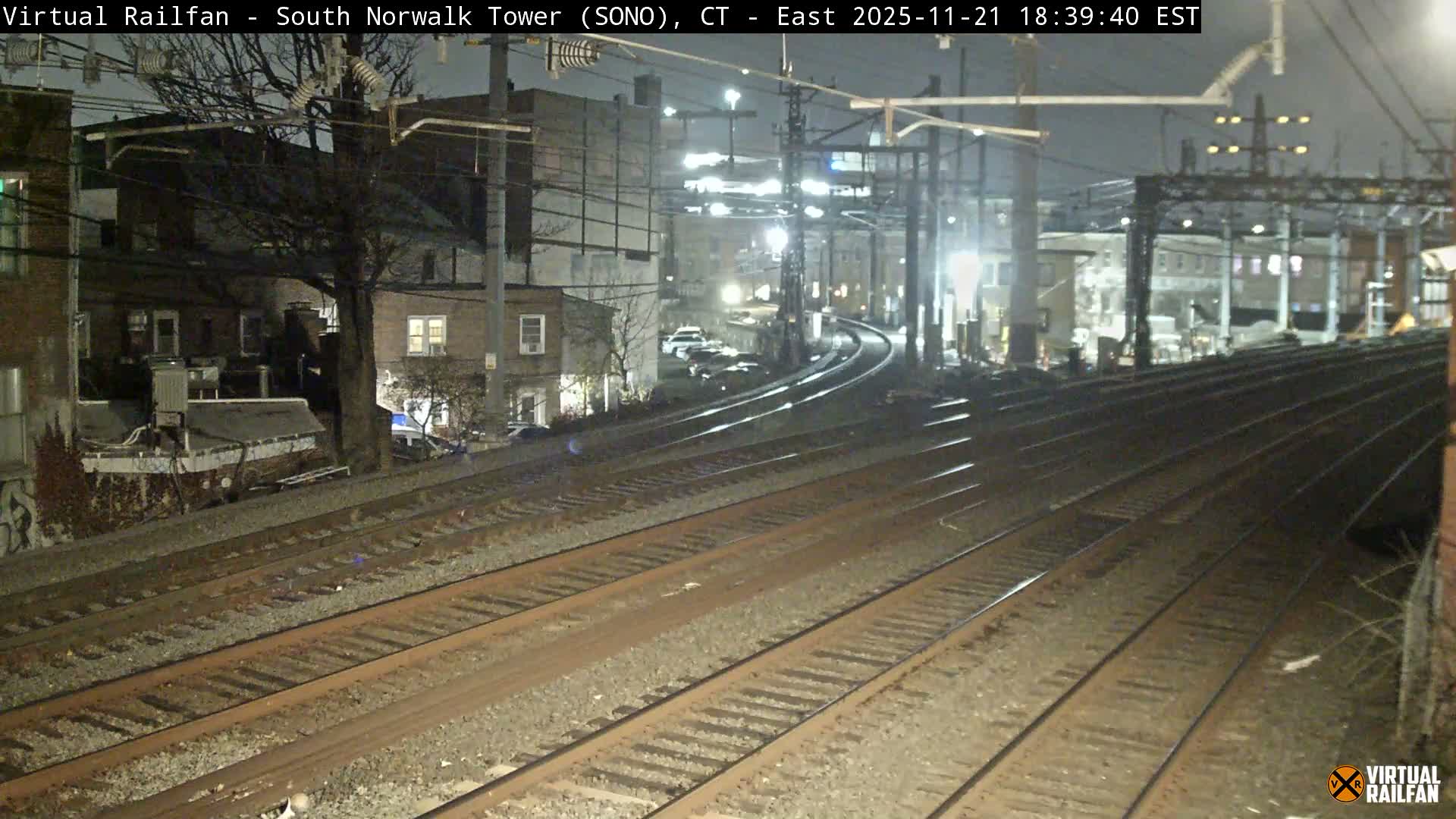 Norwalk  Railway Bridge Junction Live Cam - Norwalk, Fairfield, Connecticut, USA