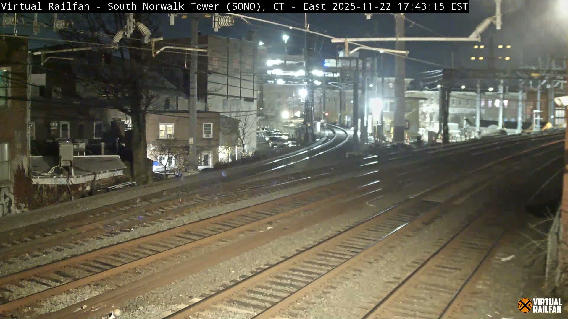 Norwalk  Railway Bridge Junction Live Cam - Norwalk, Fairfield, Connecticut, USA