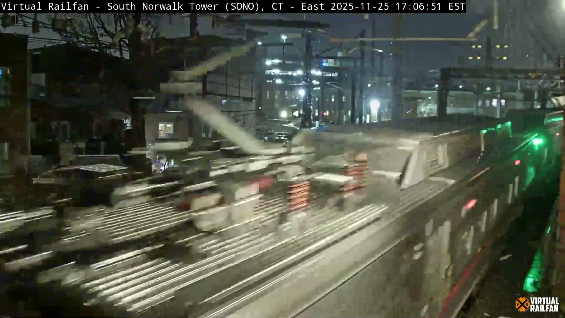 Norwalk  Railway Bridge Junction Live Cam - Norwalk, Fairfield, Connecticut, USA