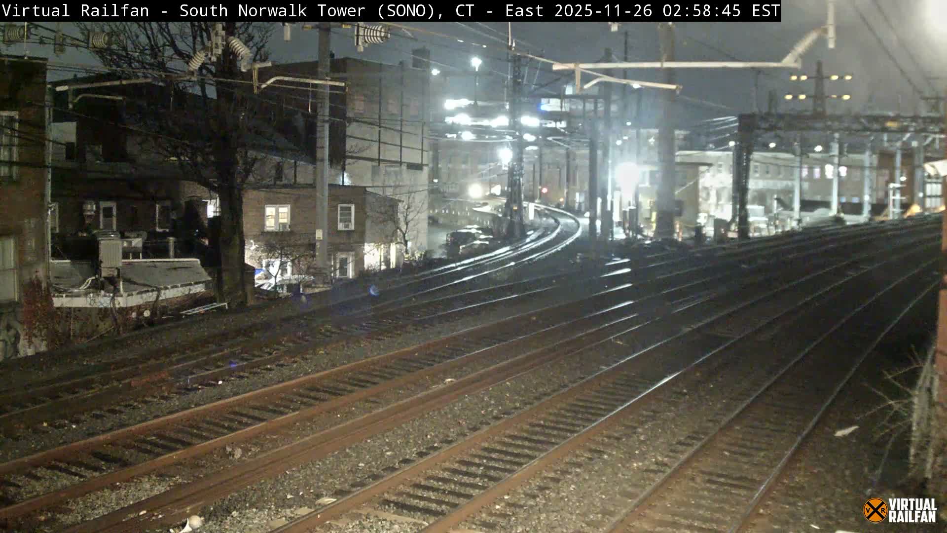 Norwalk  Railway Bridge Junction Live Cam - Norwalk, Fairfield, Connecticut, USA