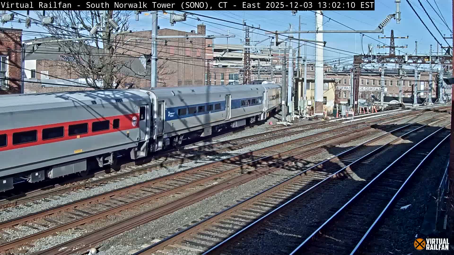 Norwalk  Railway Bridge Junction Live Cam - Norwalk, Fairfield, Connecticut, USA