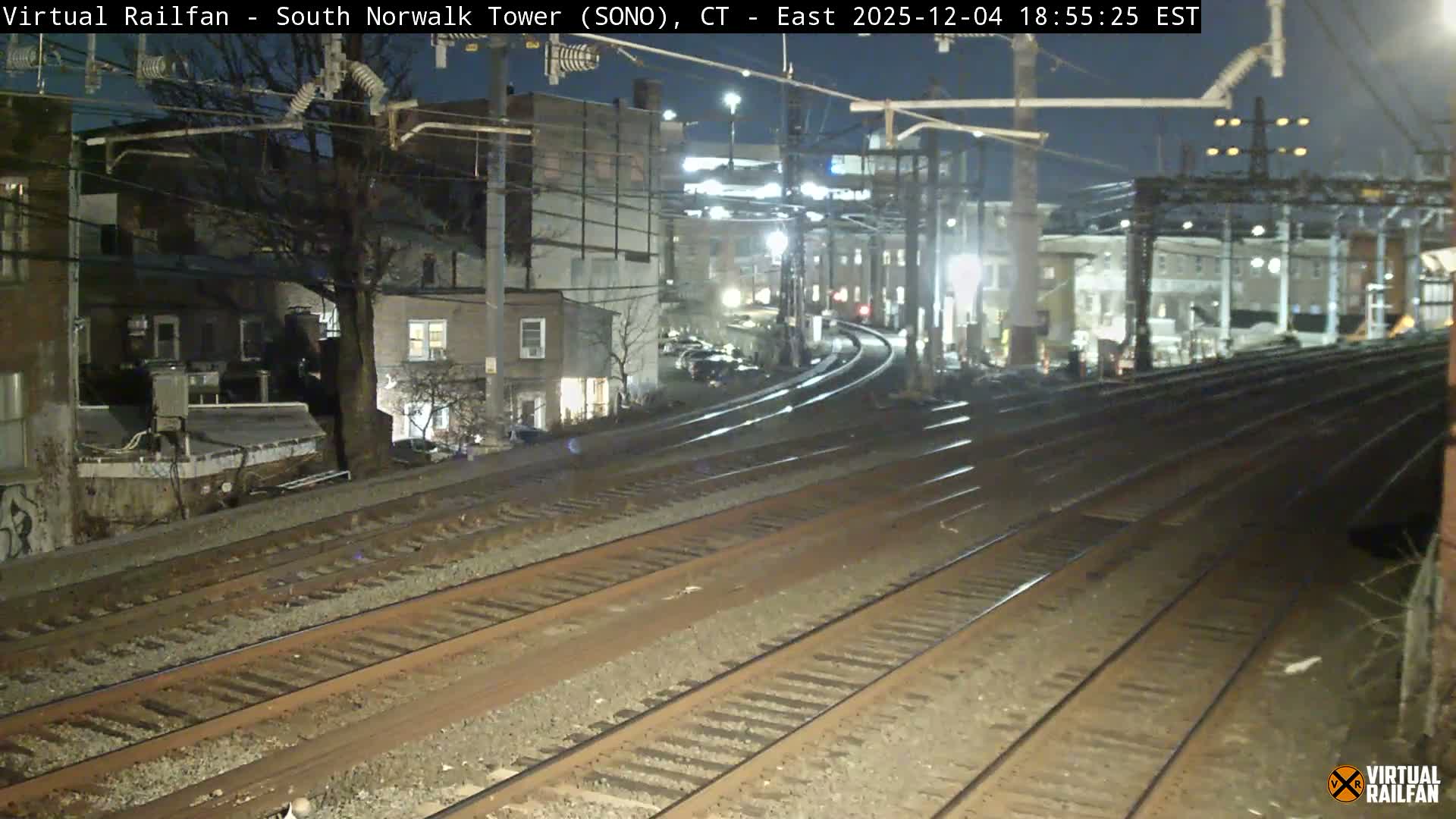 Norwalk  Railway Bridge Junction Live Cam - Norwalk, Fairfield, Connecticut, USA