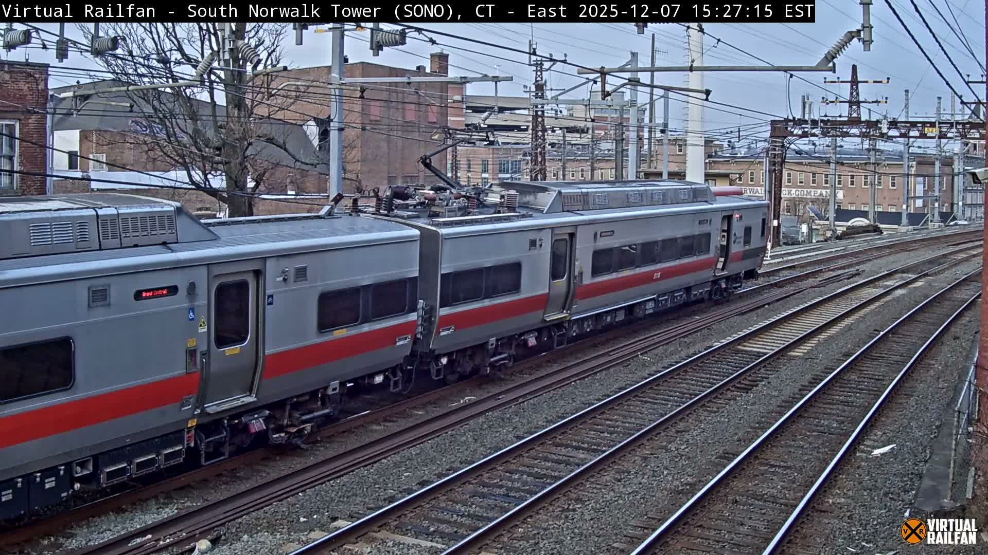 Norwalk  Railway Bridge Junction Live Cam - Norwalk, Fairfield, Connecticut, USA