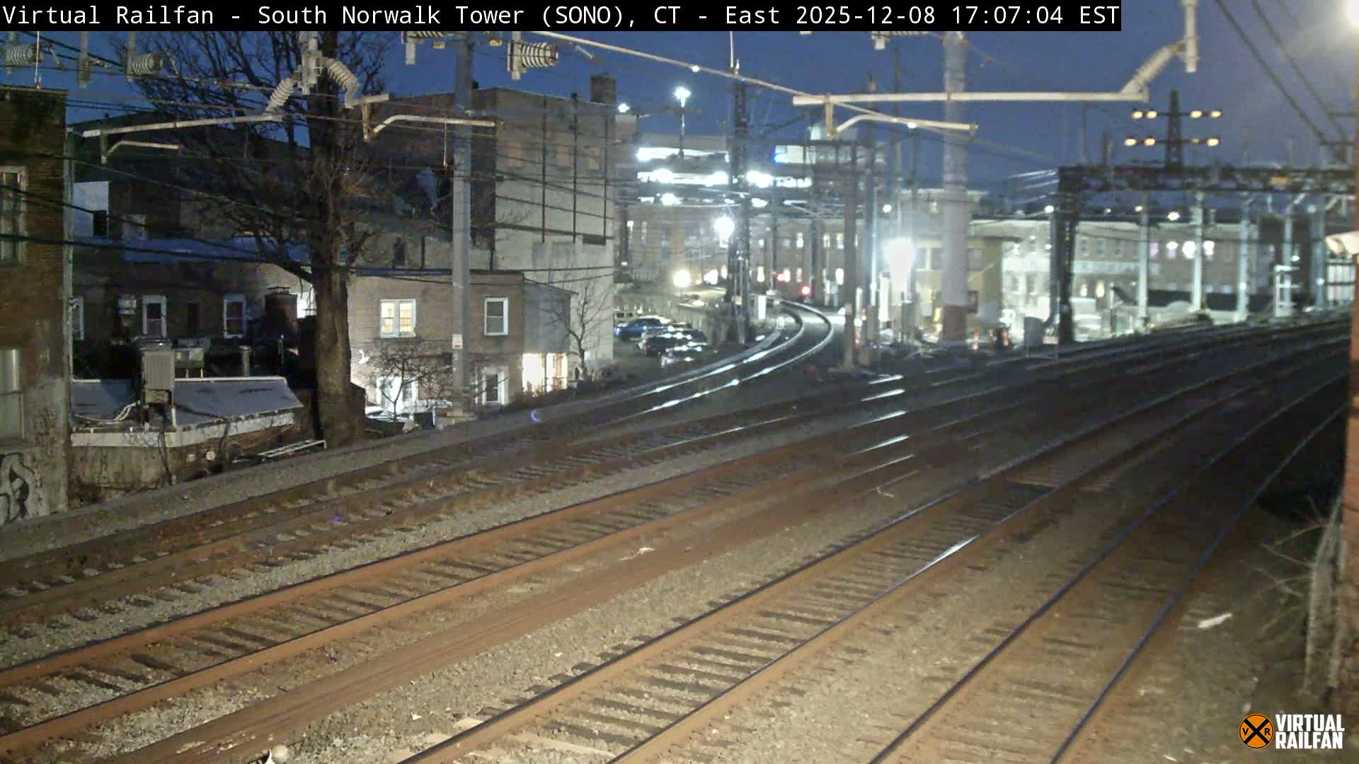 Norwalk  Railway Bridge Junction Live Cam - Norwalk, Fairfield, Connecticut, USA