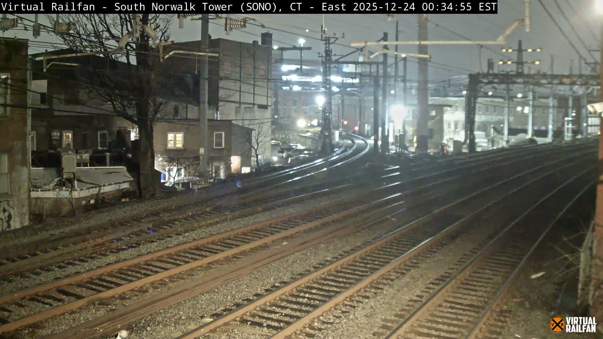 Norwalk  Railway Bridge Junction Live Cam - Norwalk, Fairfield, Connecticut, USA