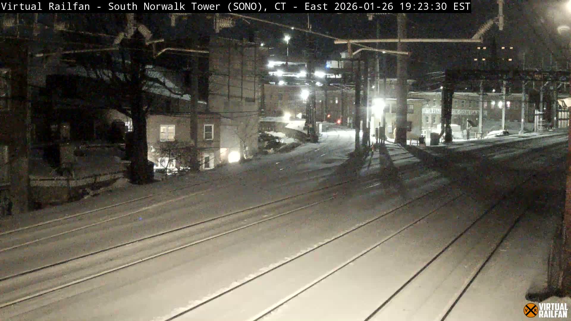 Norwalk  Railway Bridge Junction Live Cam - Norwalk, Fairfield, Connecticut, USA