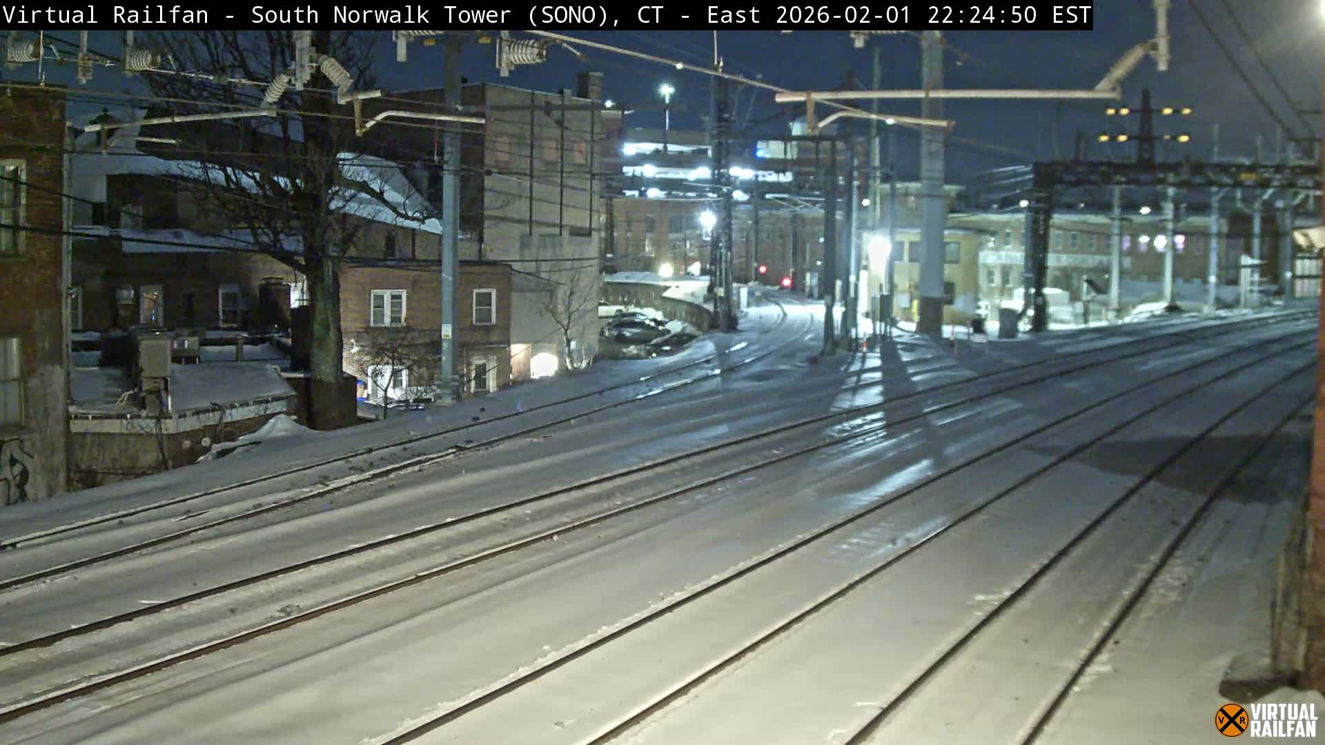 Norwalk  Railway Bridge Junction Live Cam - Norwalk, Fairfield, Connecticut, USA