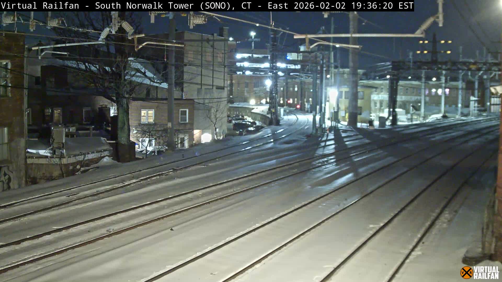 Norwalk  Railway Bridge Junction Live Cam - Norwalk, Fairfield, Connecticut, USA