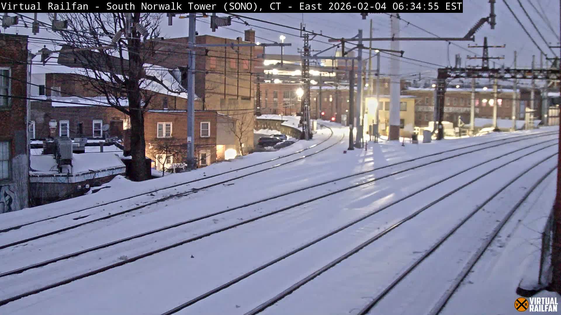 Norwalk  Railway Bridge Junction Live Cam - Norwalk, Fairfield, Connecticut, USA