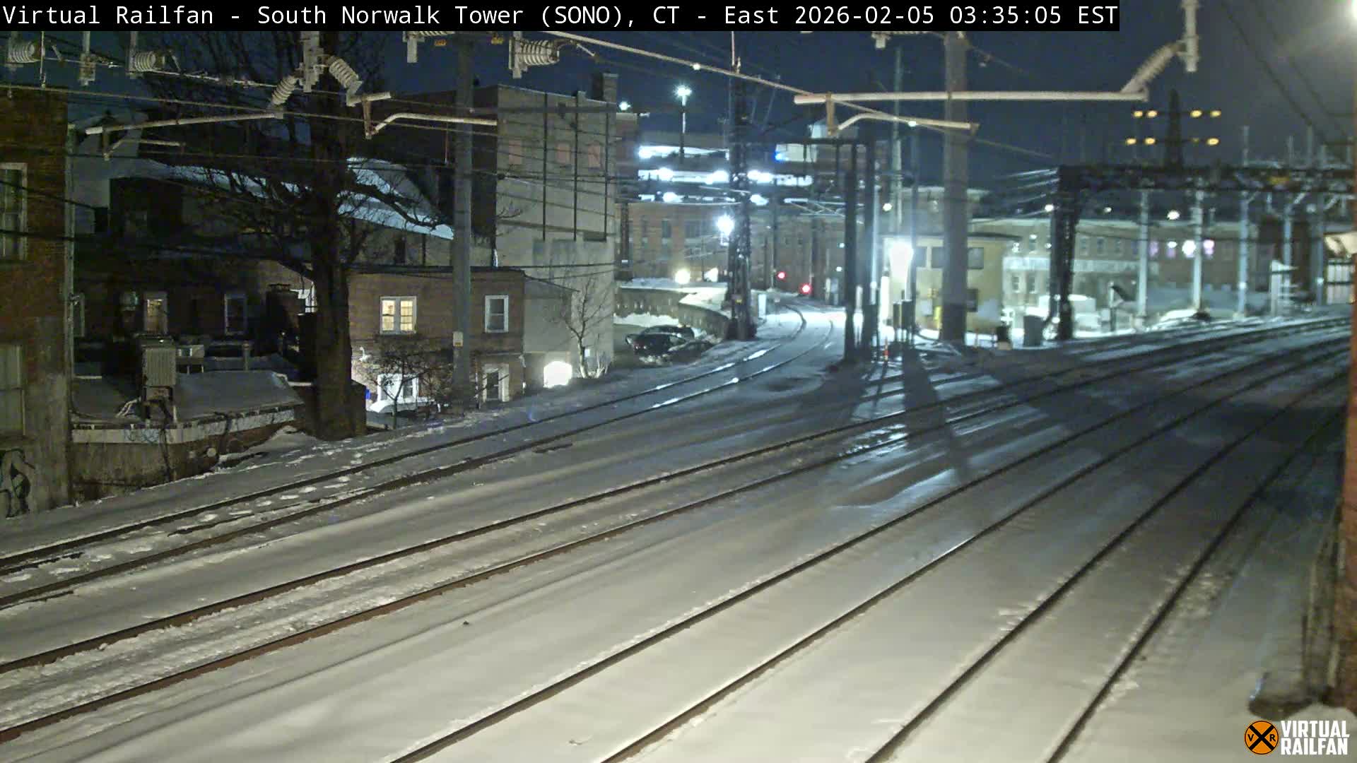 Norwalk  Railway Bridge Junction Live Cam - Norwalk, Fairfield, Connecticut, USA