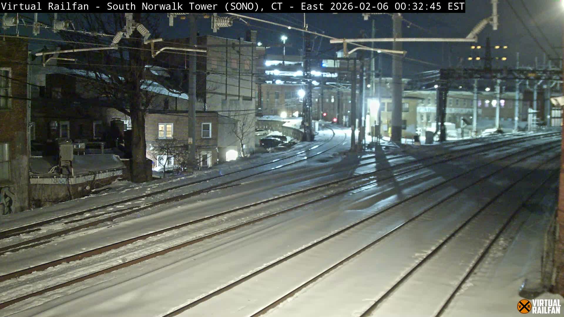 Norwalk  Railway Bridge Junction Live Cam - Norwalk, Fairfield, Connecticut, USA