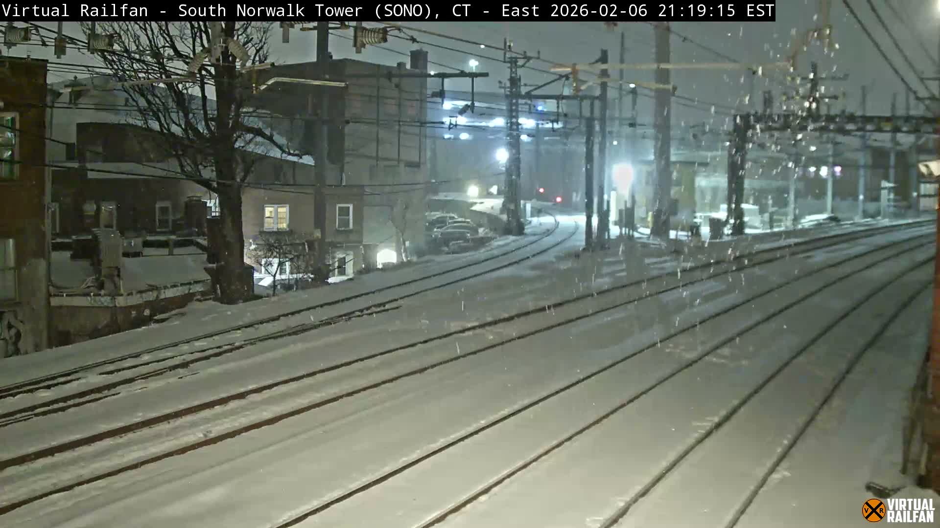Norwalk  Railway Bridge Junction Live Cam - Norwalk, Fairfield, Connecticut, USA