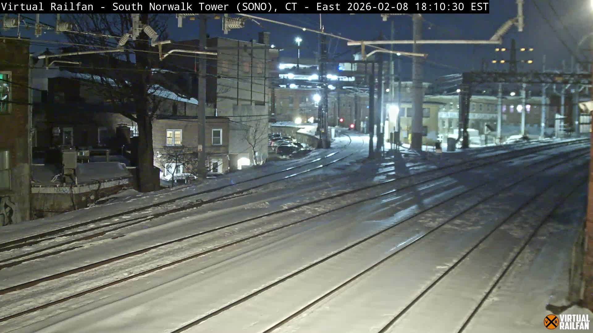 Norwalk  Railway Bridge Junction Live Cam - Norwalk, Fairfield, Connecticut, USA