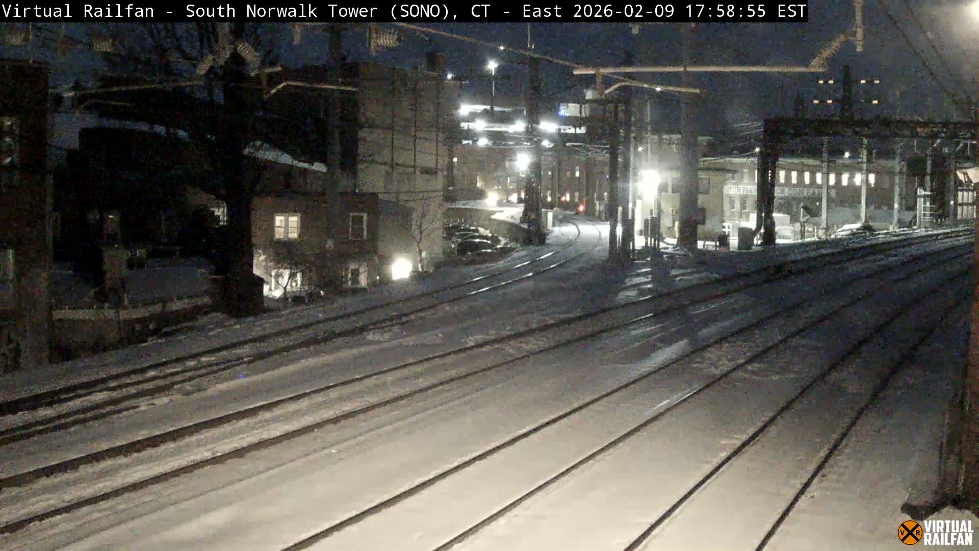 Norwalk  Railway Bridge Junction Live Cam - Norwalk, Fairfield, Connecticut, USA