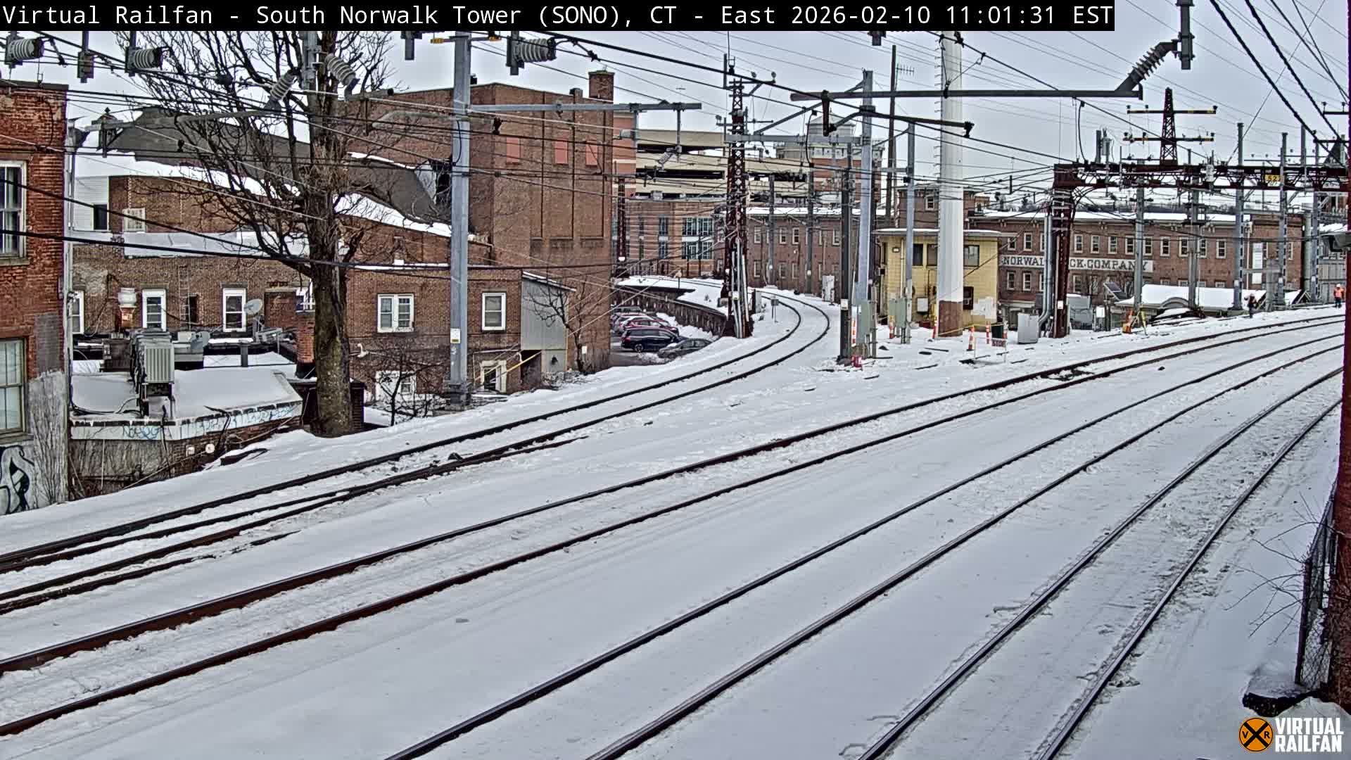 Norwalk  Railway Bridge Junction Live Cam - Norwalk, Fairfield, Connecticut, USA