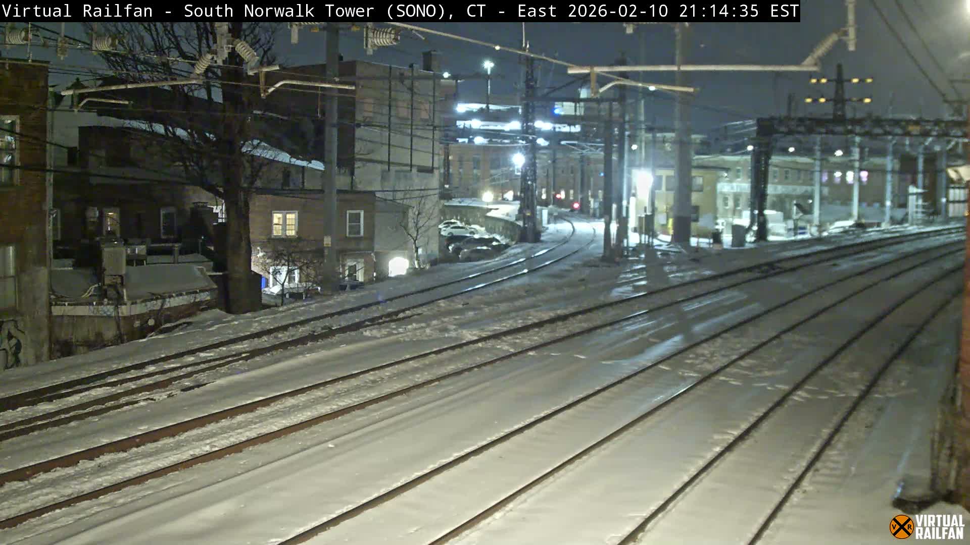 Norwalk  Railway Bridge Junction Live Cam - Norwalk, Fairfield, Connecticut, USA