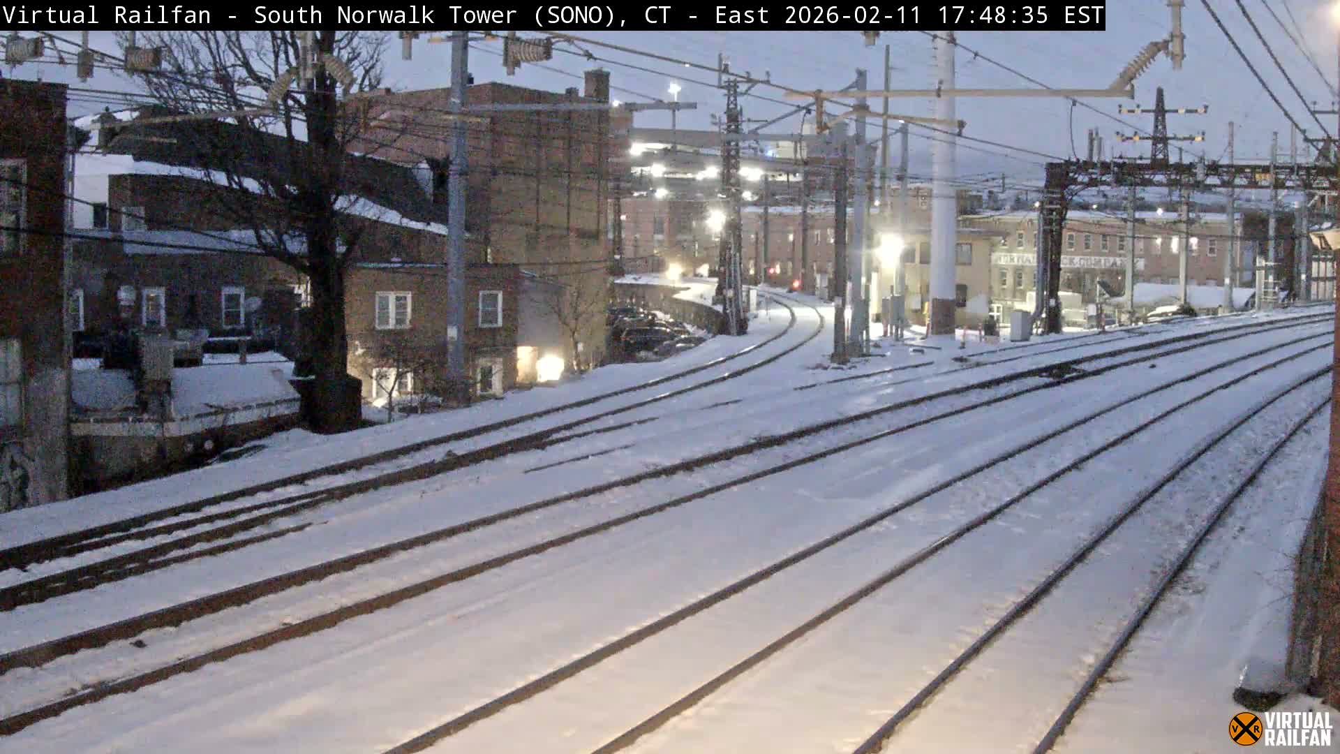 Norwalk  Railway Bridge Junction Live Cam - Norwalk, Fairfield, Connecticut, USA