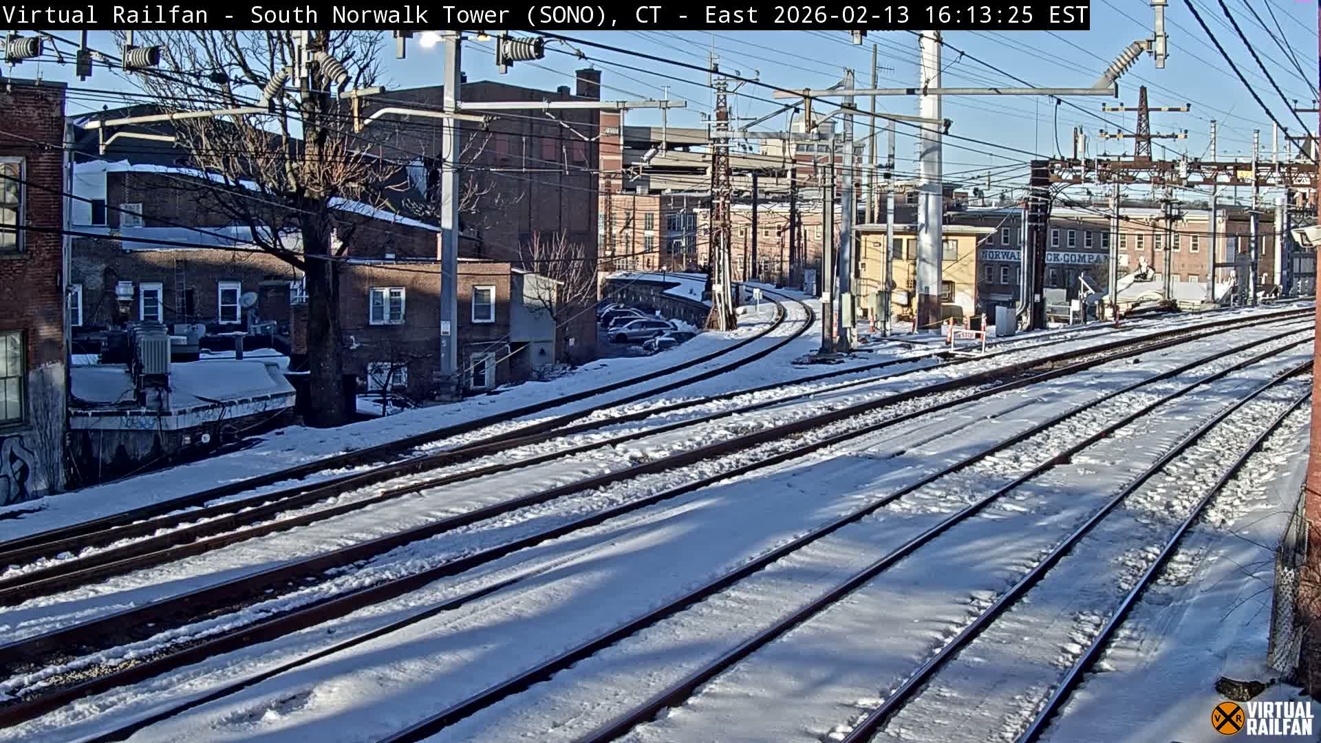 Norwalk  Railway Bridge Junction Live Cam - Norwalk, Fairfield, Connecticut, USA