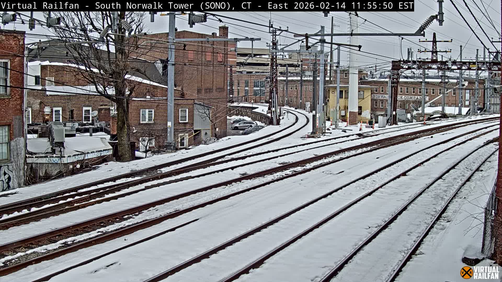 Norwalk  Railway Bridge Junction Live Cam - Norwalk, Fairfield, Connecticut, USA