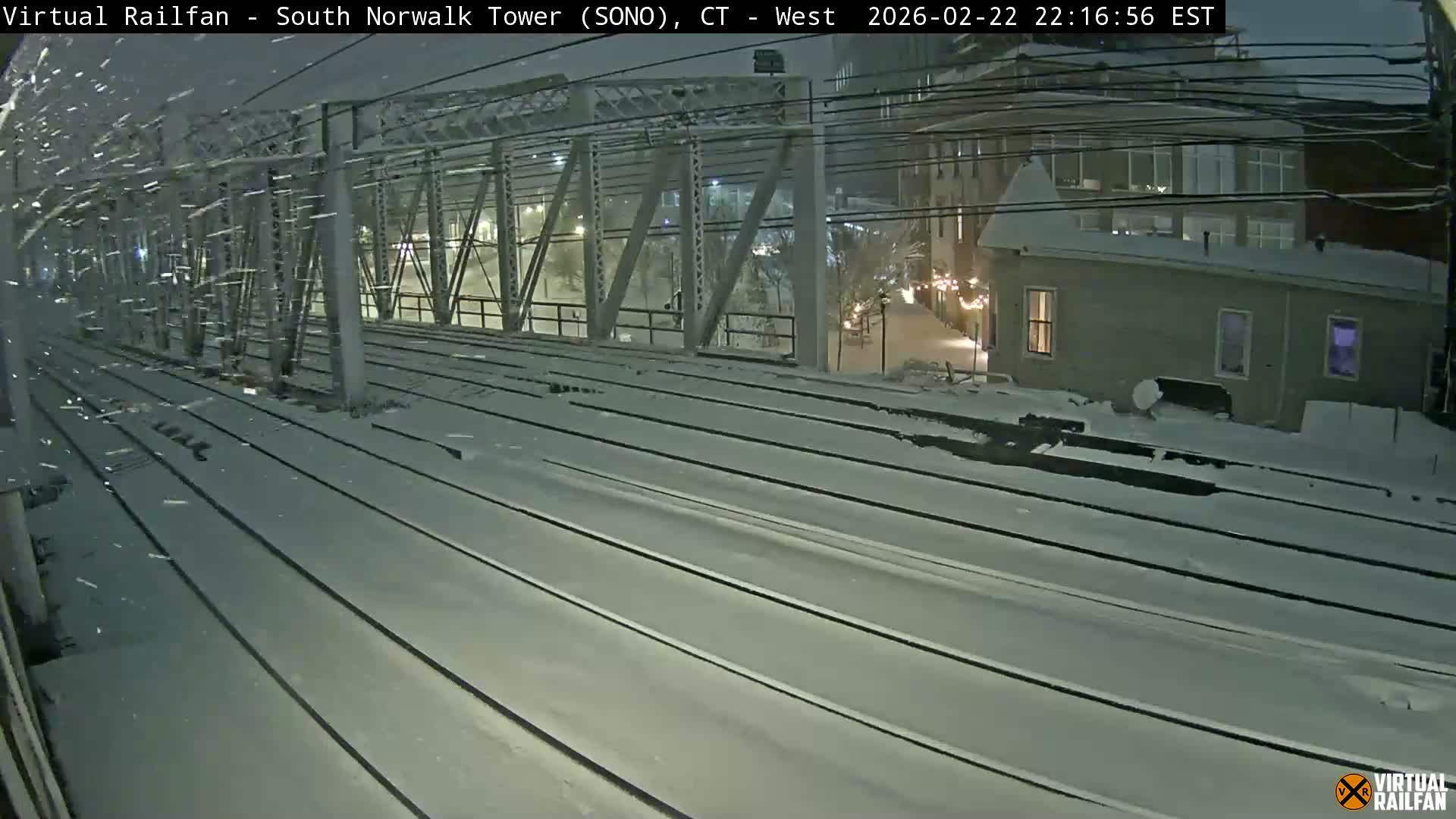 Norwalk  Railway Bridge Junction Live Cam - Norwalk, Fairfield, Connecticut, USA