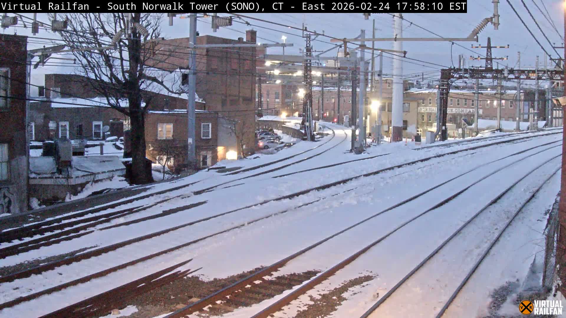 Norwalk  Railway Bridge Junction Live Cam - Norwalk, Fairfield, Connecticut, USA