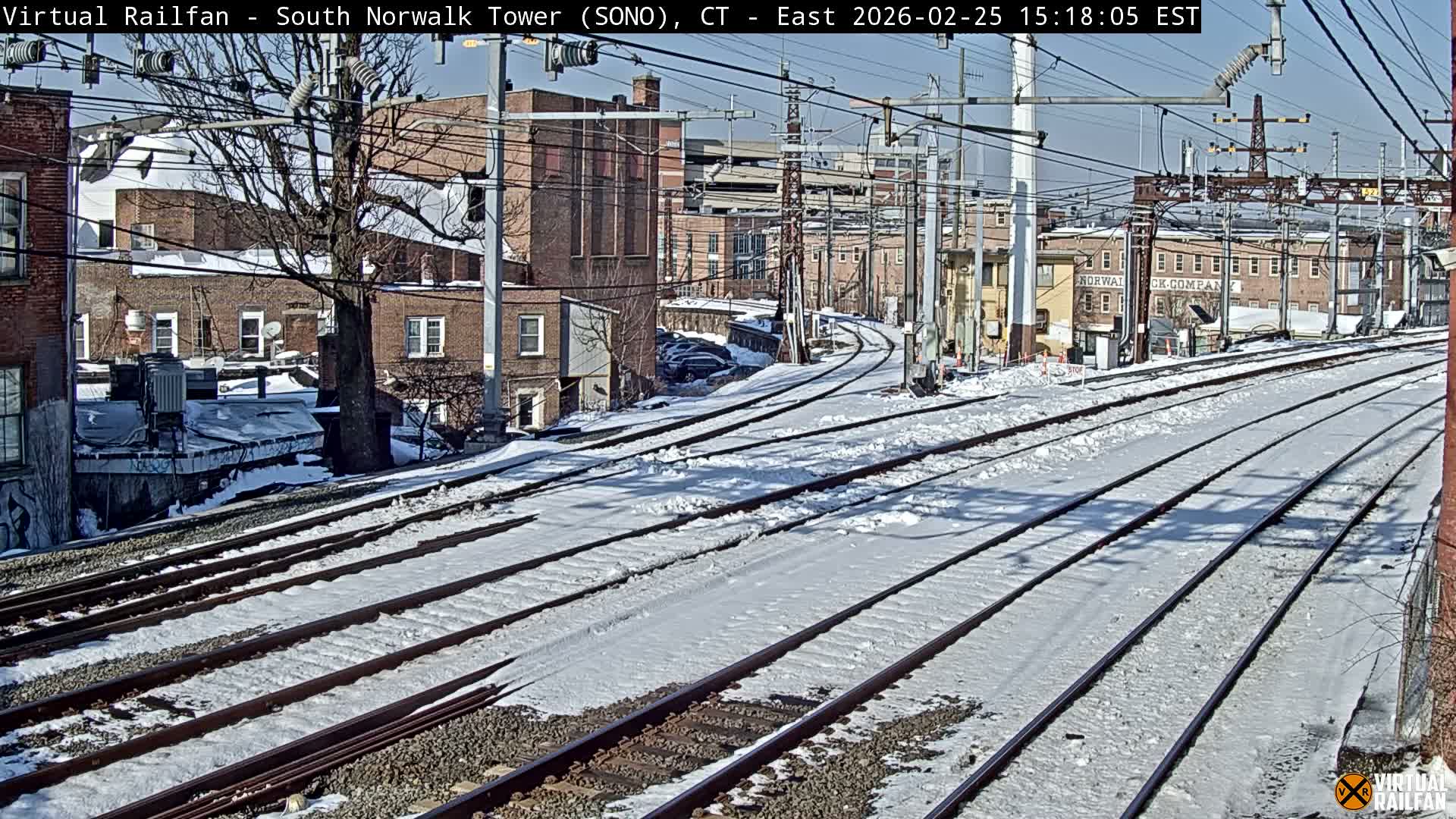 Norwalk  Railway Bridge Junction Live Cam - Norwalk, Fairfield, Connecticut, USA