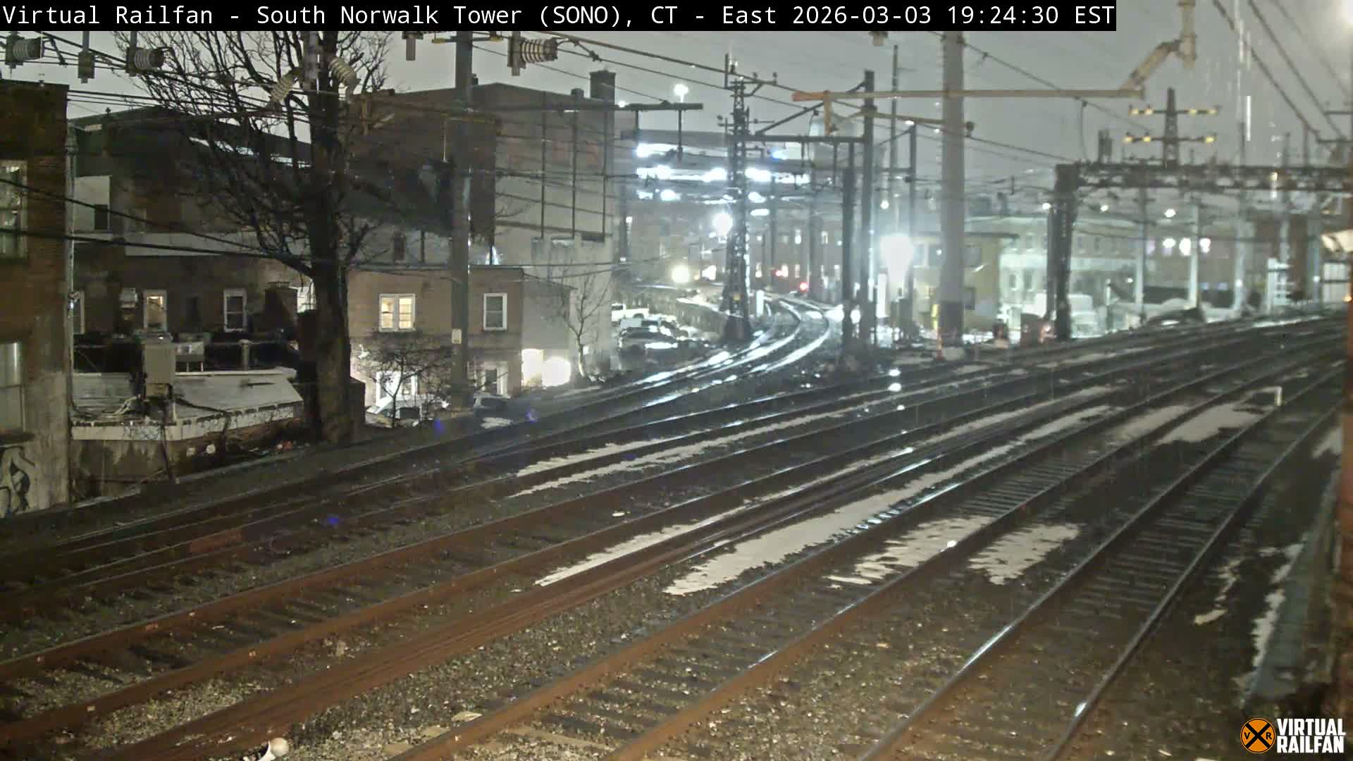 Norwalk  Railway Bridge Junction Live Cam - Norwalk, Fairfield, Connecticut, USA