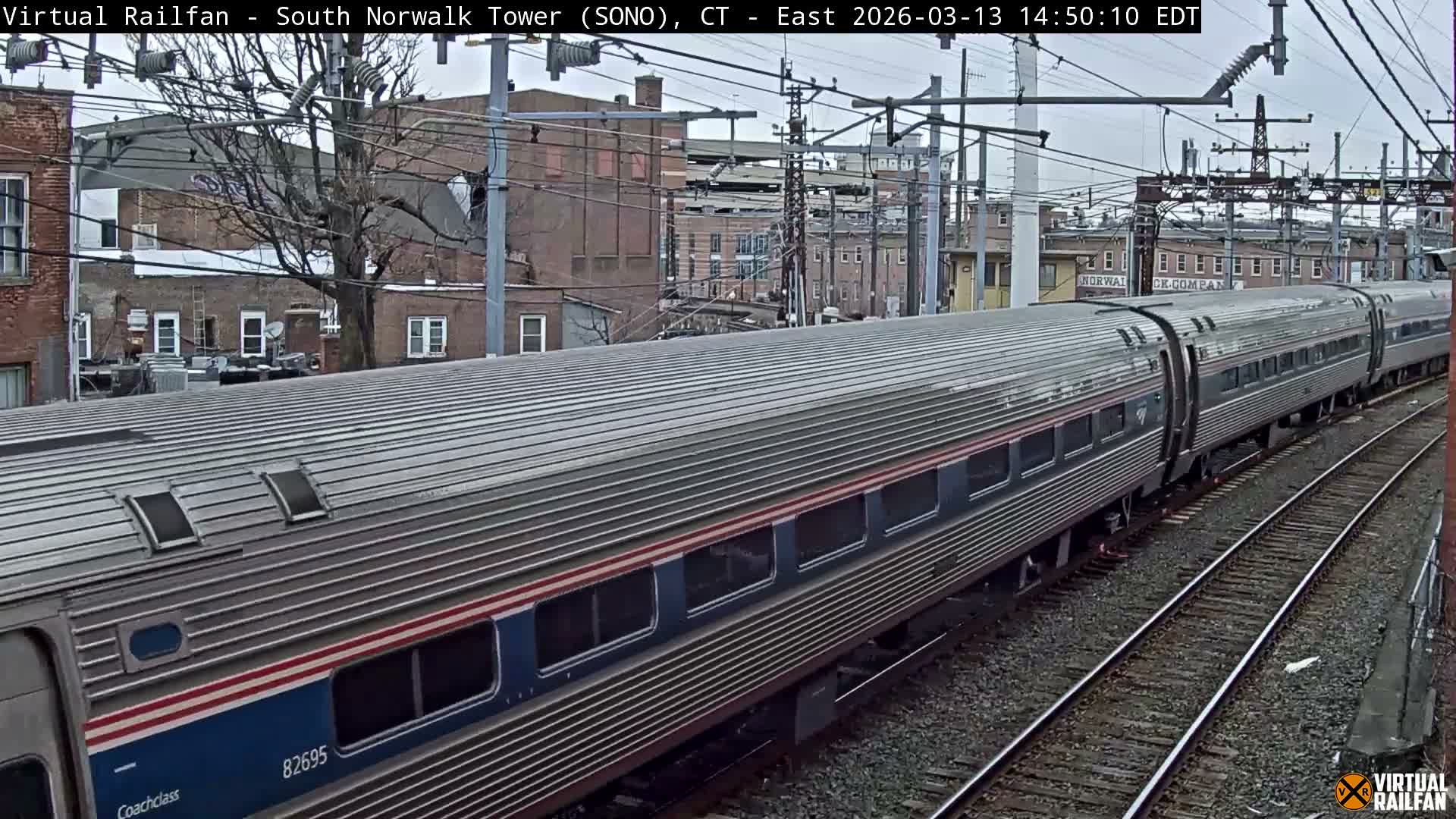 Norwalk  Railway Bridge Junction Live Cam - Norwalk, Fairfield, Connecticut, USA