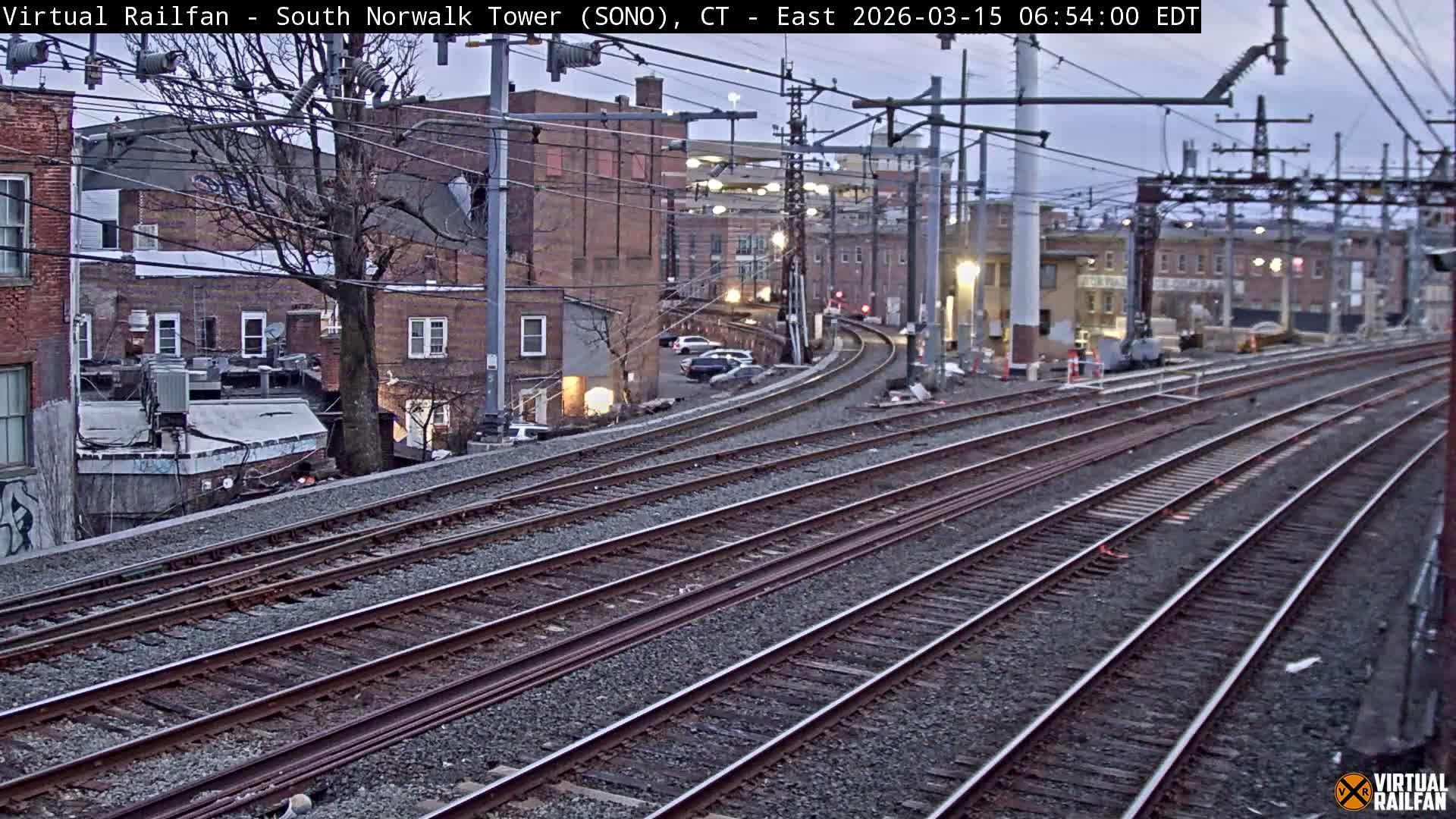 Norwalk  Railway Bridge Junction Live Cam - Norwalk, Fairfield, Connecticut, USA