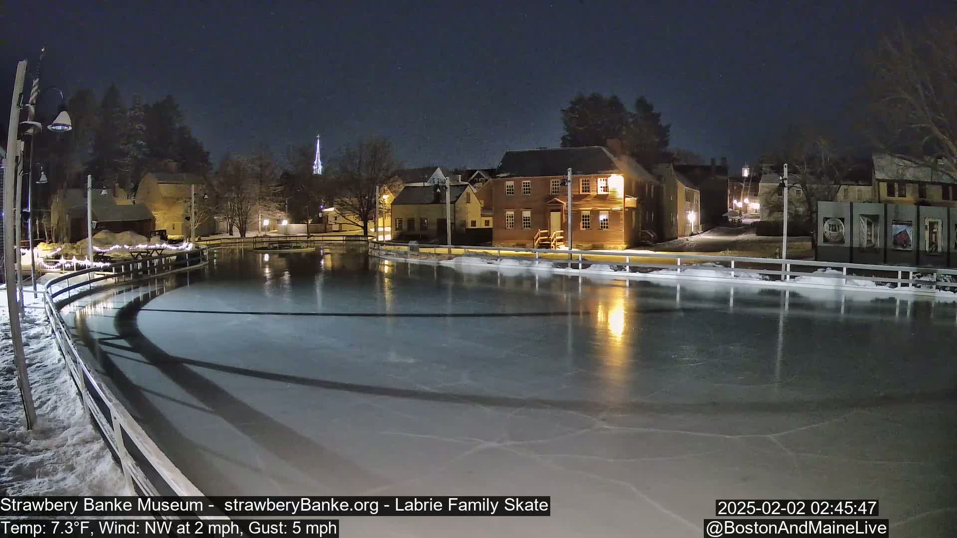 Labrie Family Skate Live Cam- New Hampshire