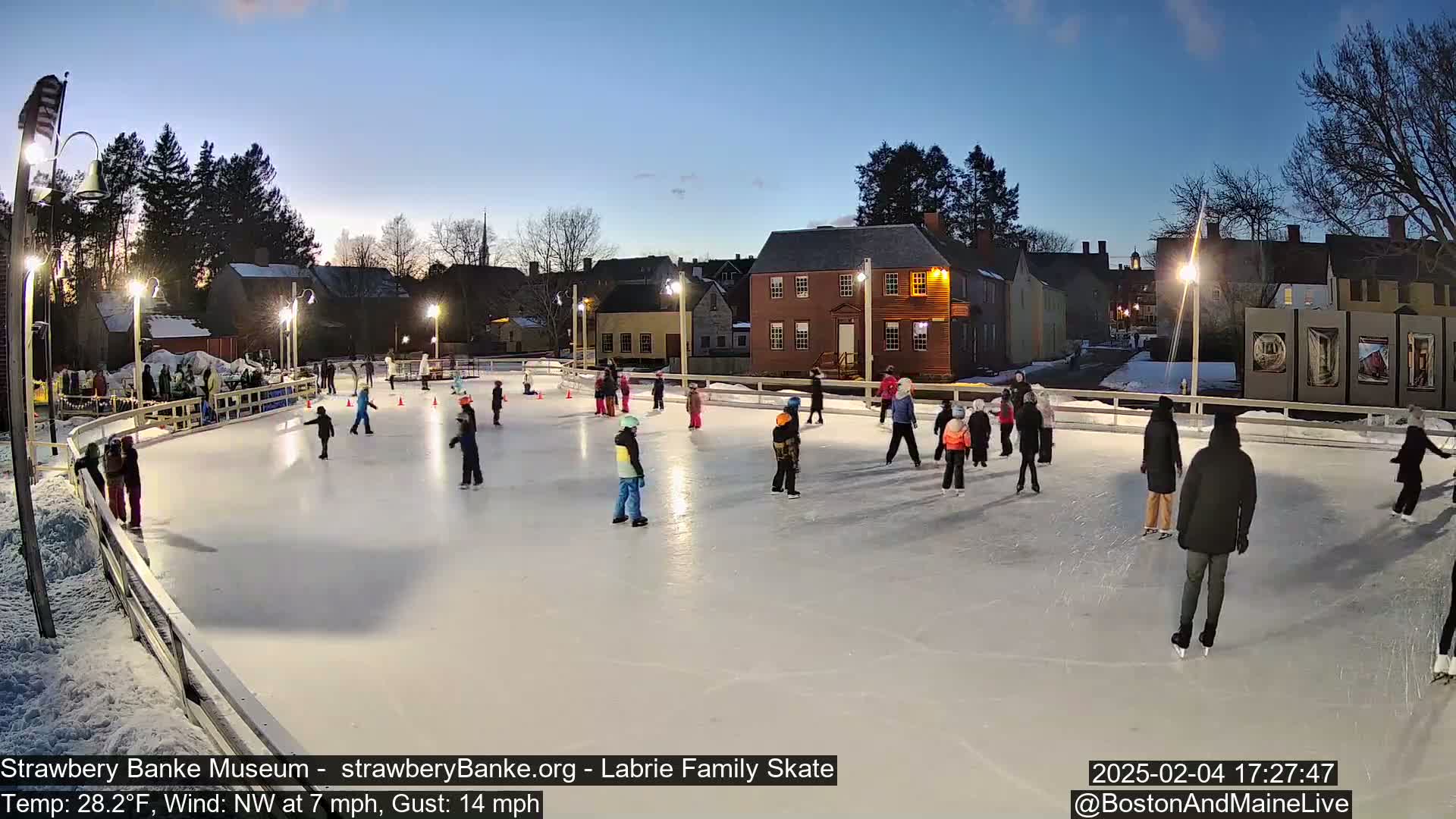 Labrie Family Skate Live Cam- New Hampshire