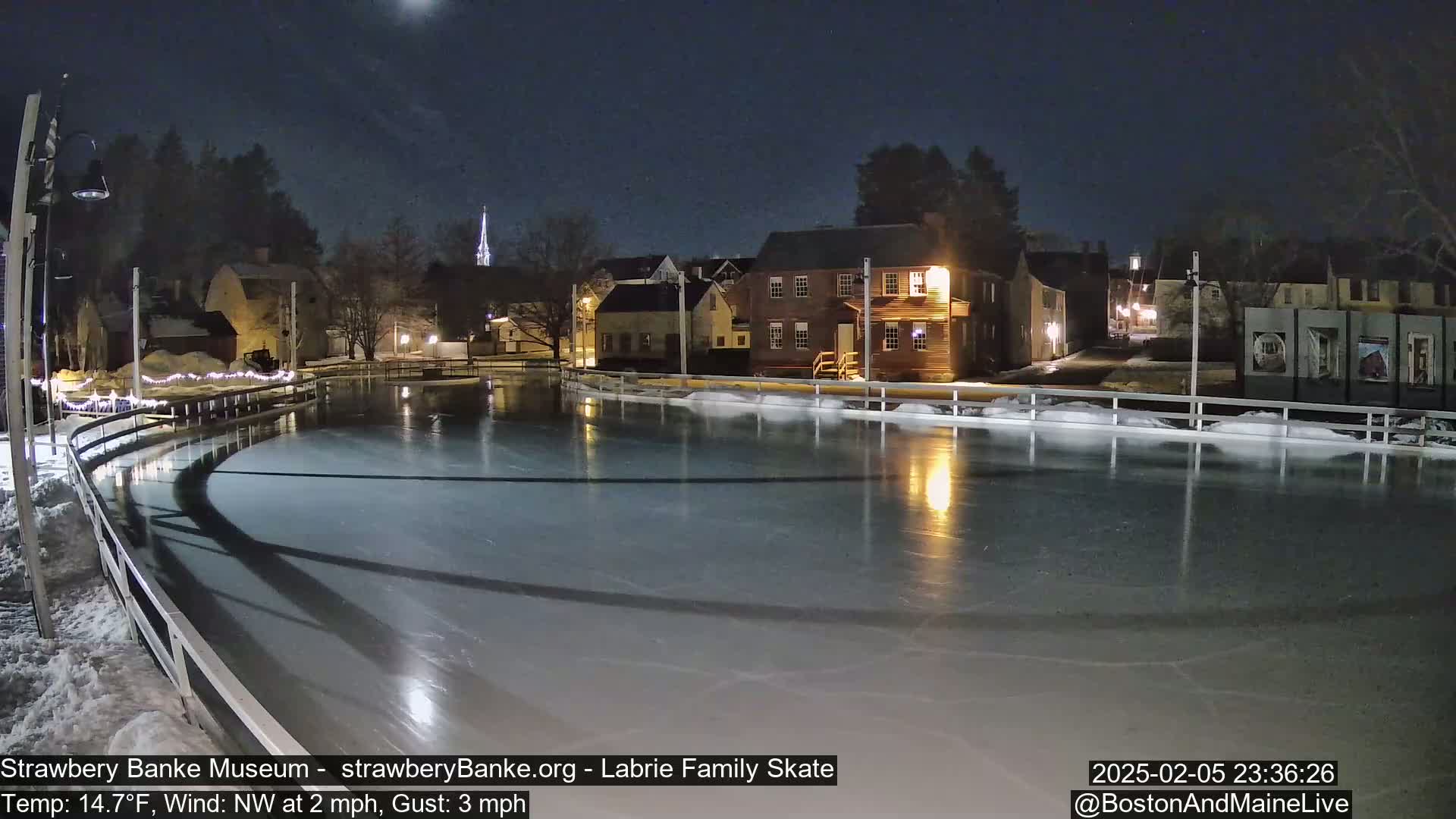 Labrie Family Skate Live Cam- New Hampshire