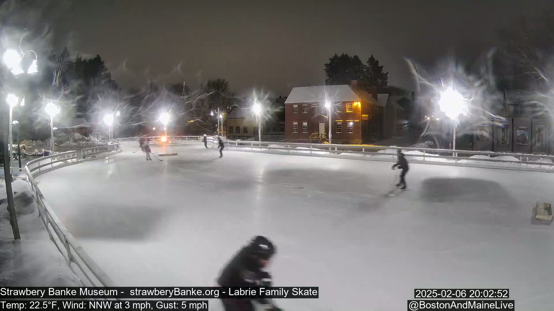 Labrie Family Skate Live Cam- New Hampshire