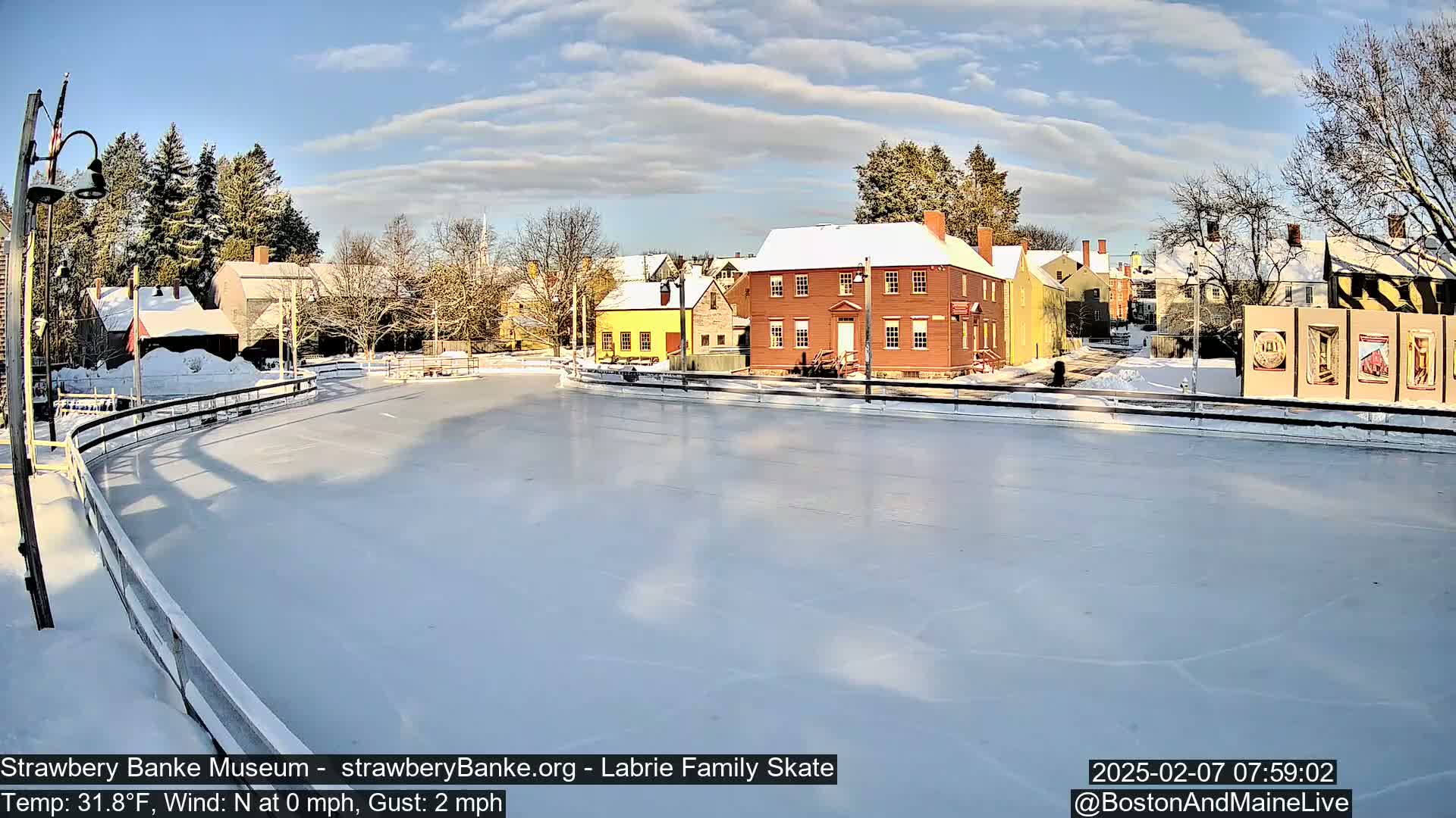 Labrie Family Skate Live Cam- New Hampshire