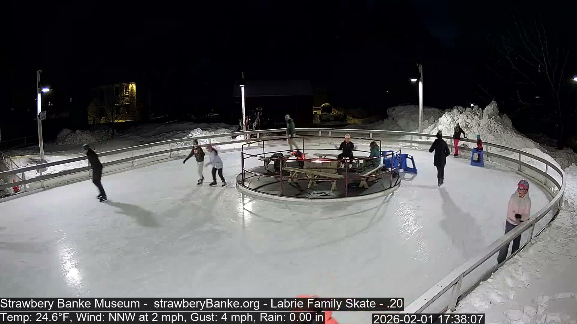 Labrie Family Skate Live Cam- New Hampshire