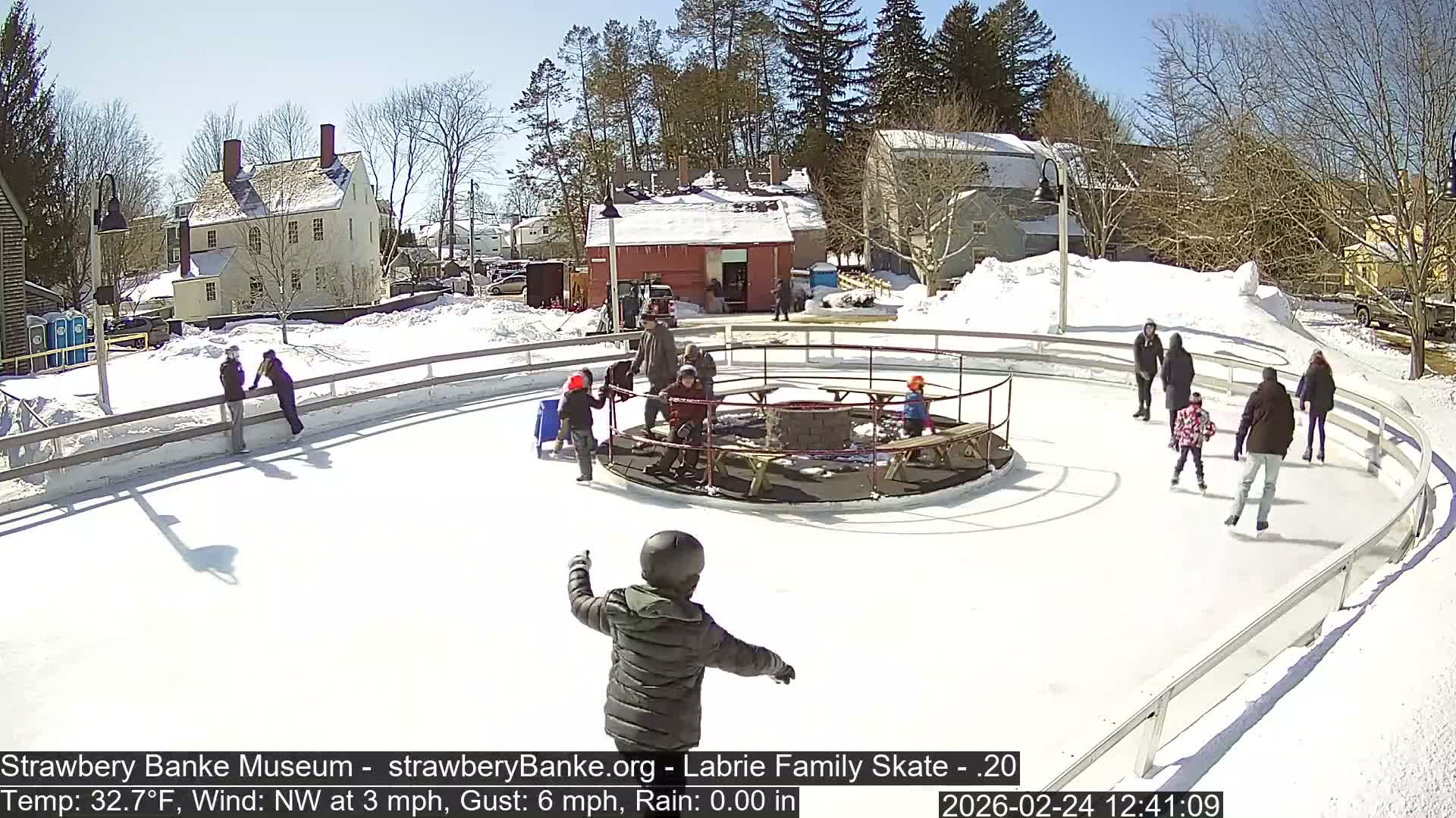 Labrie Family Skate Live Cam- New Hampshire
