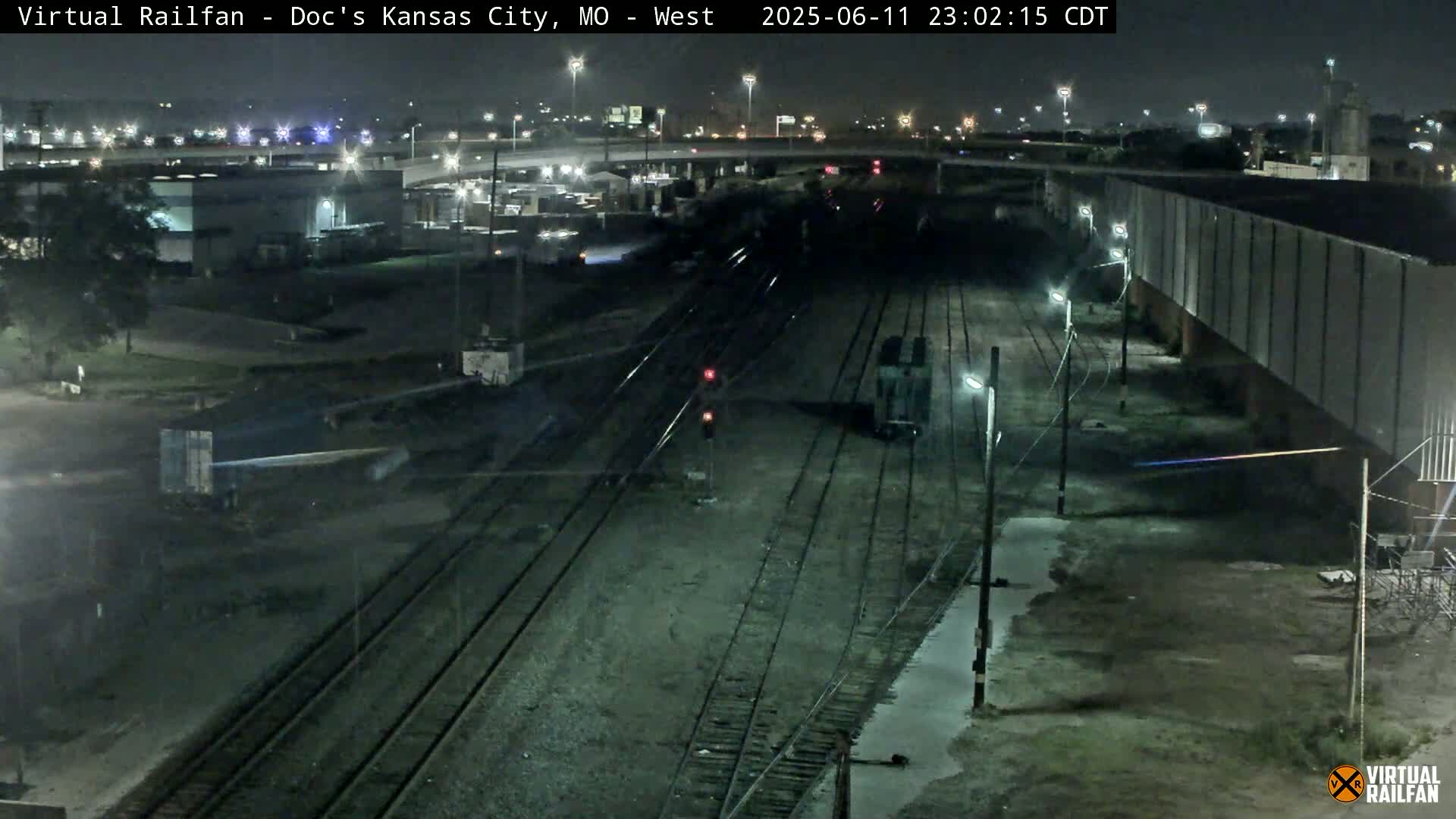 Kansas City Skyline & Train Depot Live Cam - Kansas City, Jackson, Missouri, USA 