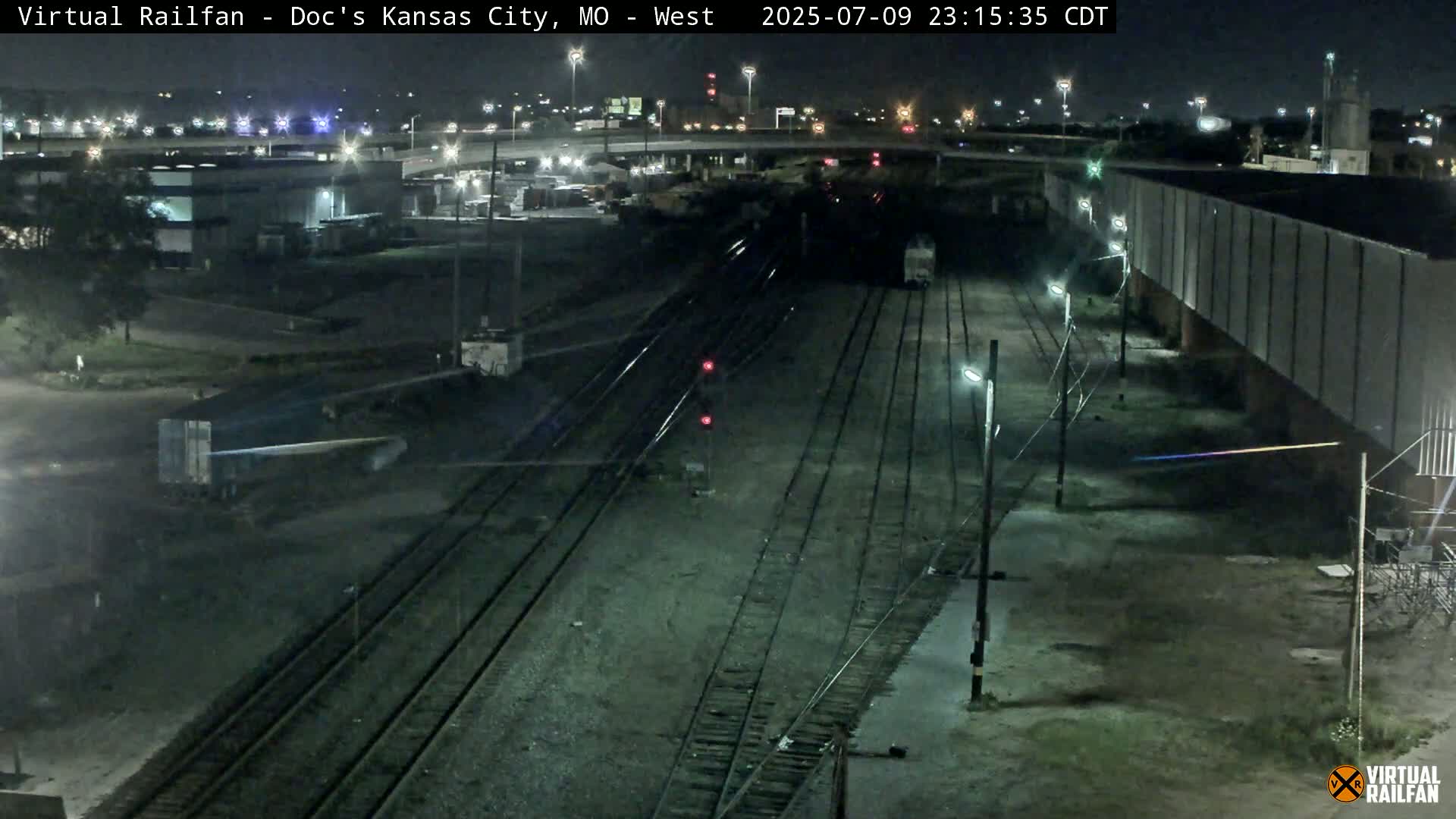 Kansas City Skyline & Train Depot Live Cam - Kansas City, Jackson, Missouri, USA 