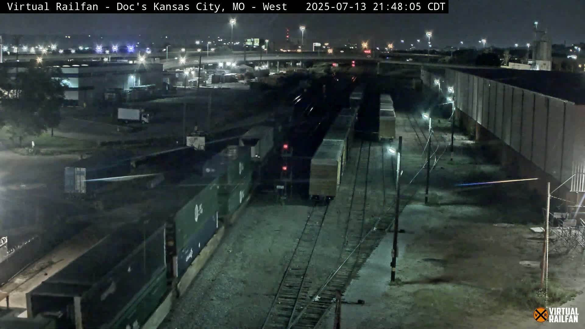 Kansas City Skyline & Train Depot Live Cam - Kansas City, Jackson, Missouri, USA 