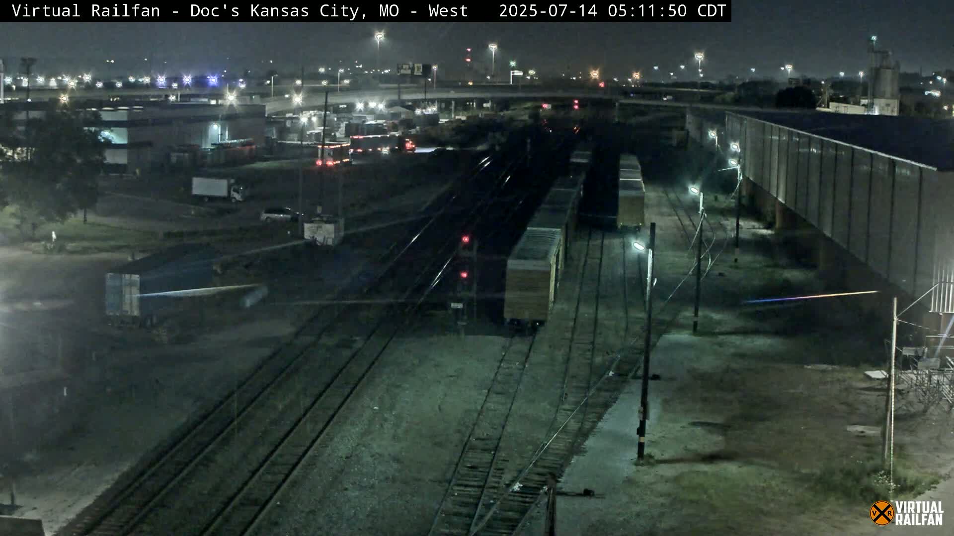 Kansas City Skyline & Train Depot Live Cam - Kansas City, Jackson, Missouri, USA 