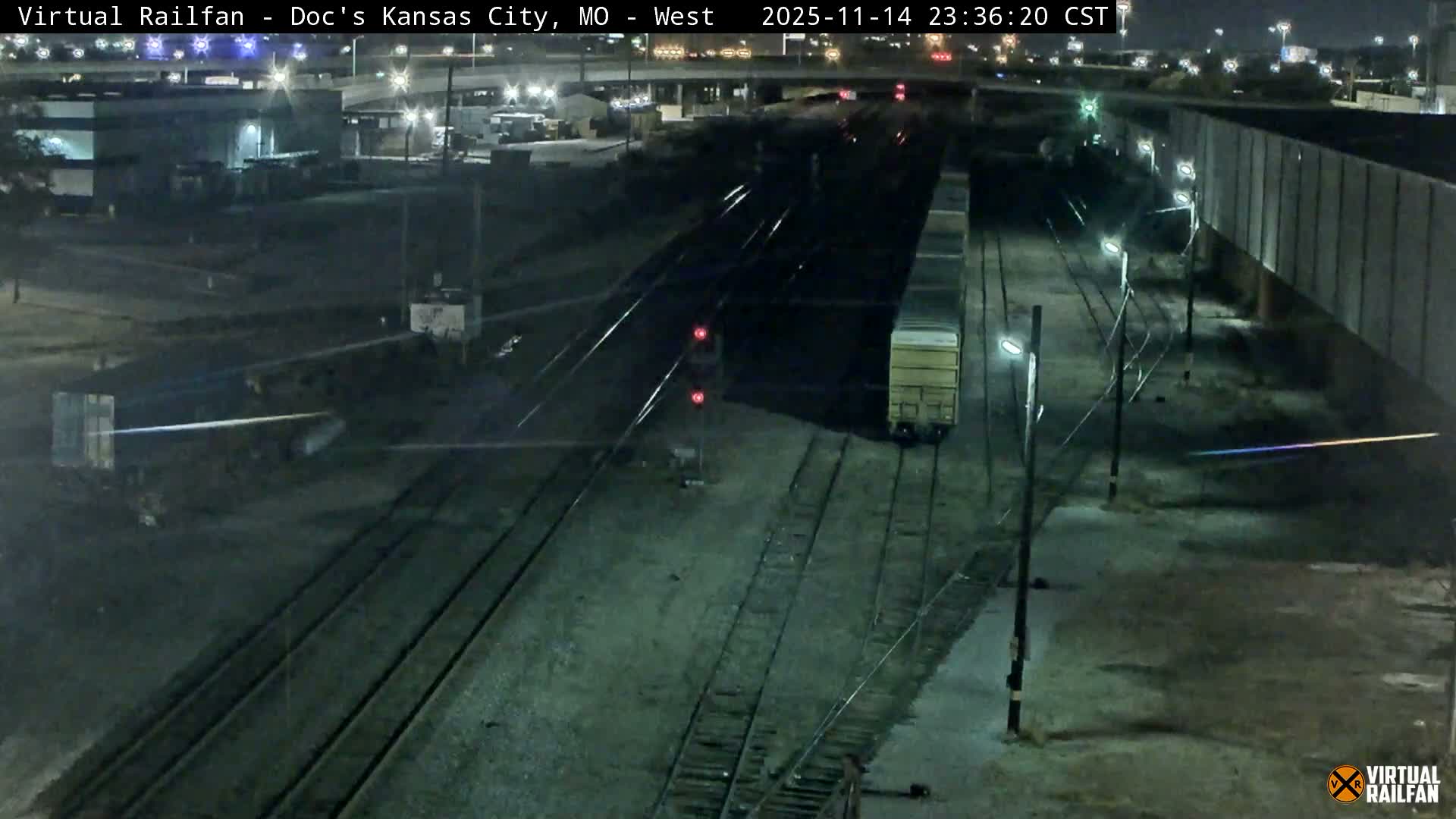 Kansas City Skyline & Train Depot Live Cam - Kansas City, Jackson, Missouri, USA 
