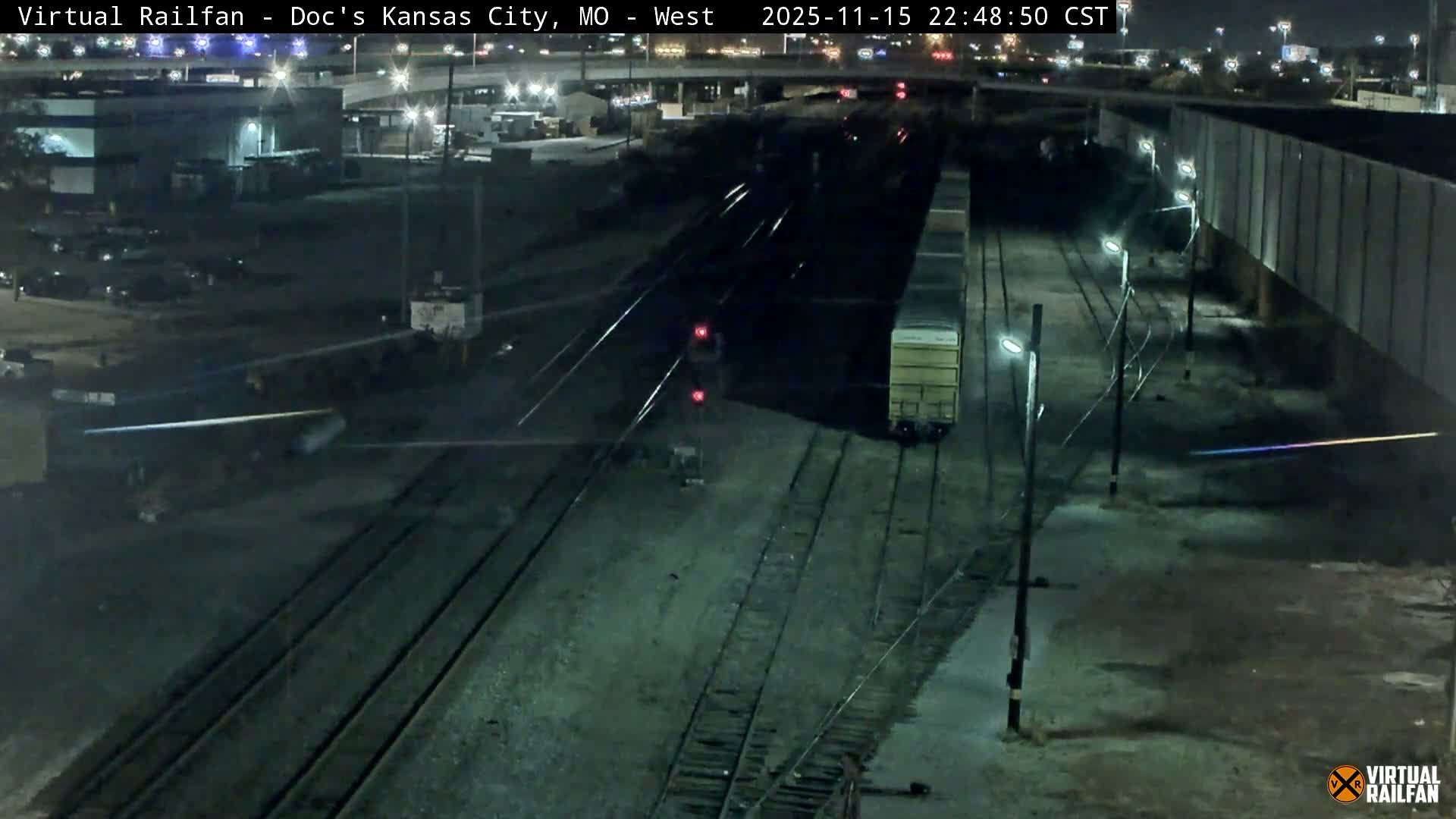 Kansas City Skyline & Train Depot Live Cam - Kansas City, Jackson, Missouri, USA 
