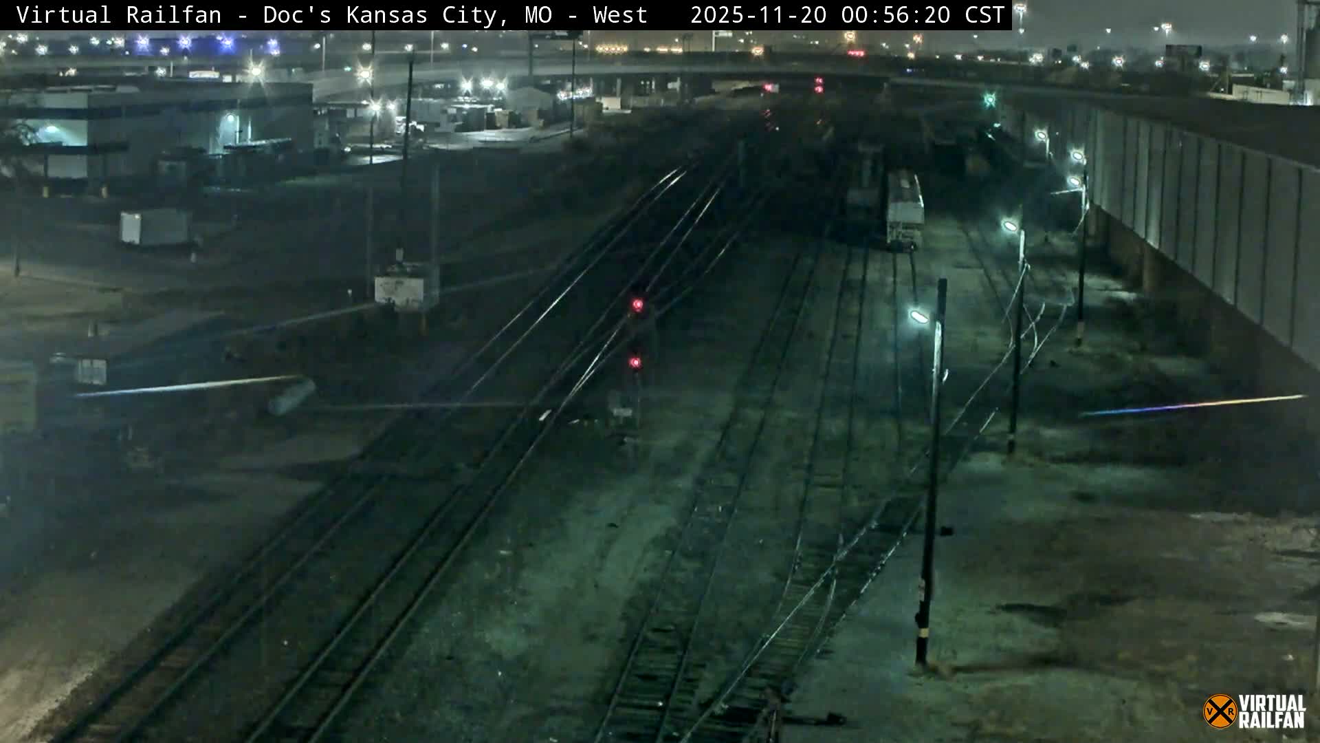 Kansas City Skyline & Train Depot Live Cam - Kansas City, Jackson, Missouri, USA 