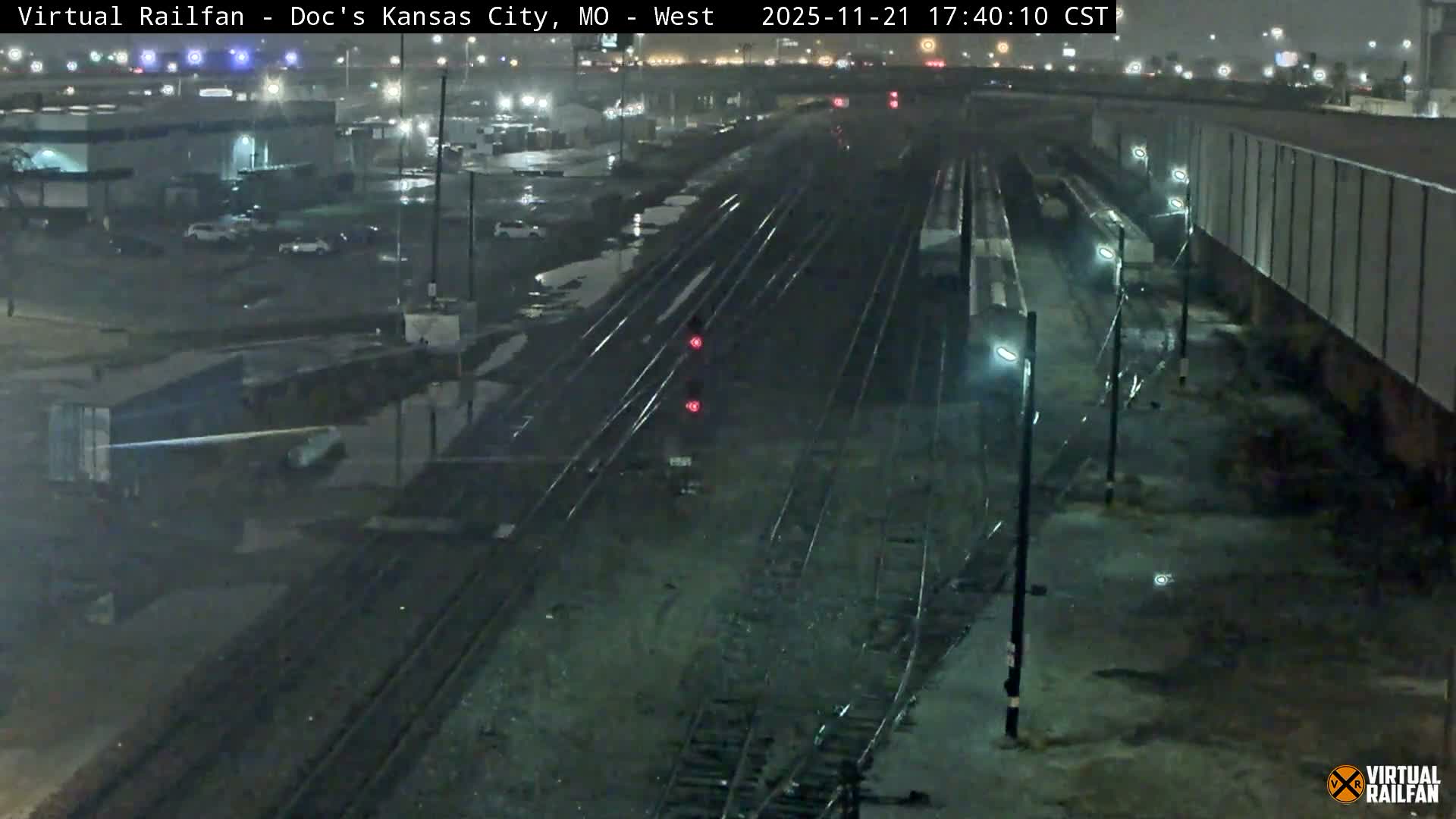 Kansas City Skyline & Train Depot Live Cam - Kansas City, Jackson, Missouri, USA 